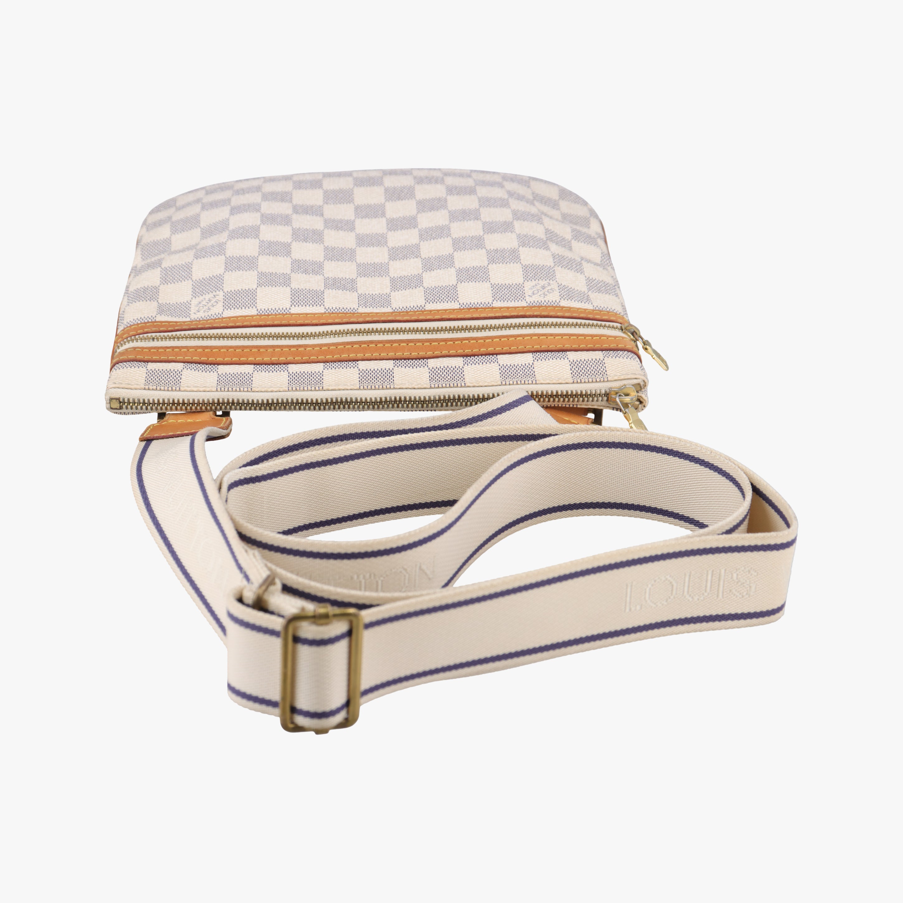 Pochette Bosphore Azur Damier Canvas N51112 MI3087ポシェットボスフォール アズール ダミエキャンバス N51112 MI3087