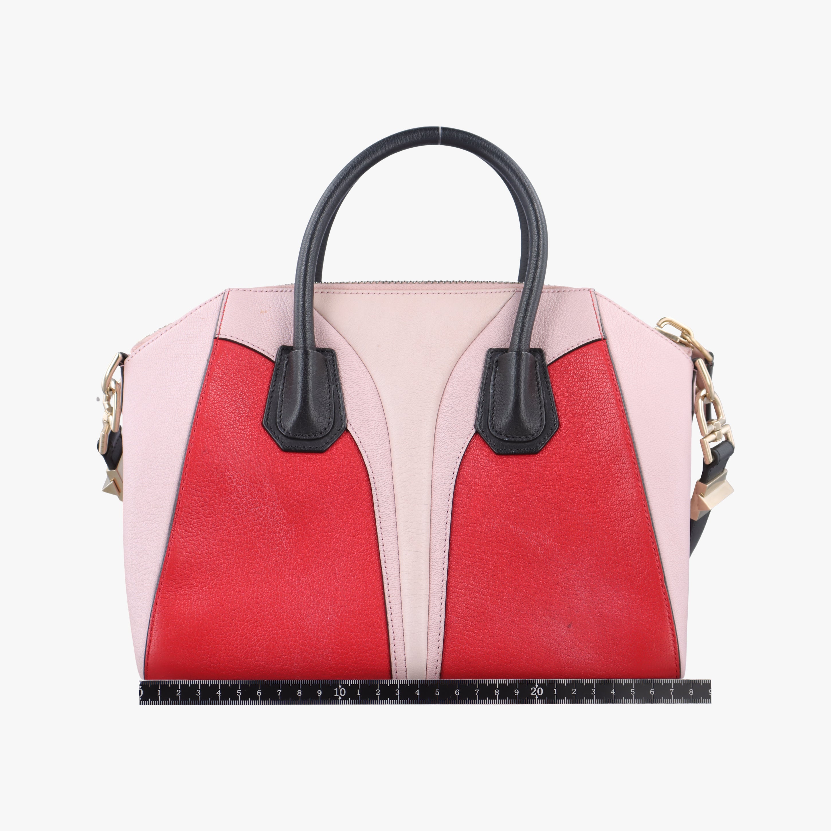 Antigona Red×Black×Pink Leather 3C1122アンティゴナ レッド×ブラック×ピンク レザー 3C1122