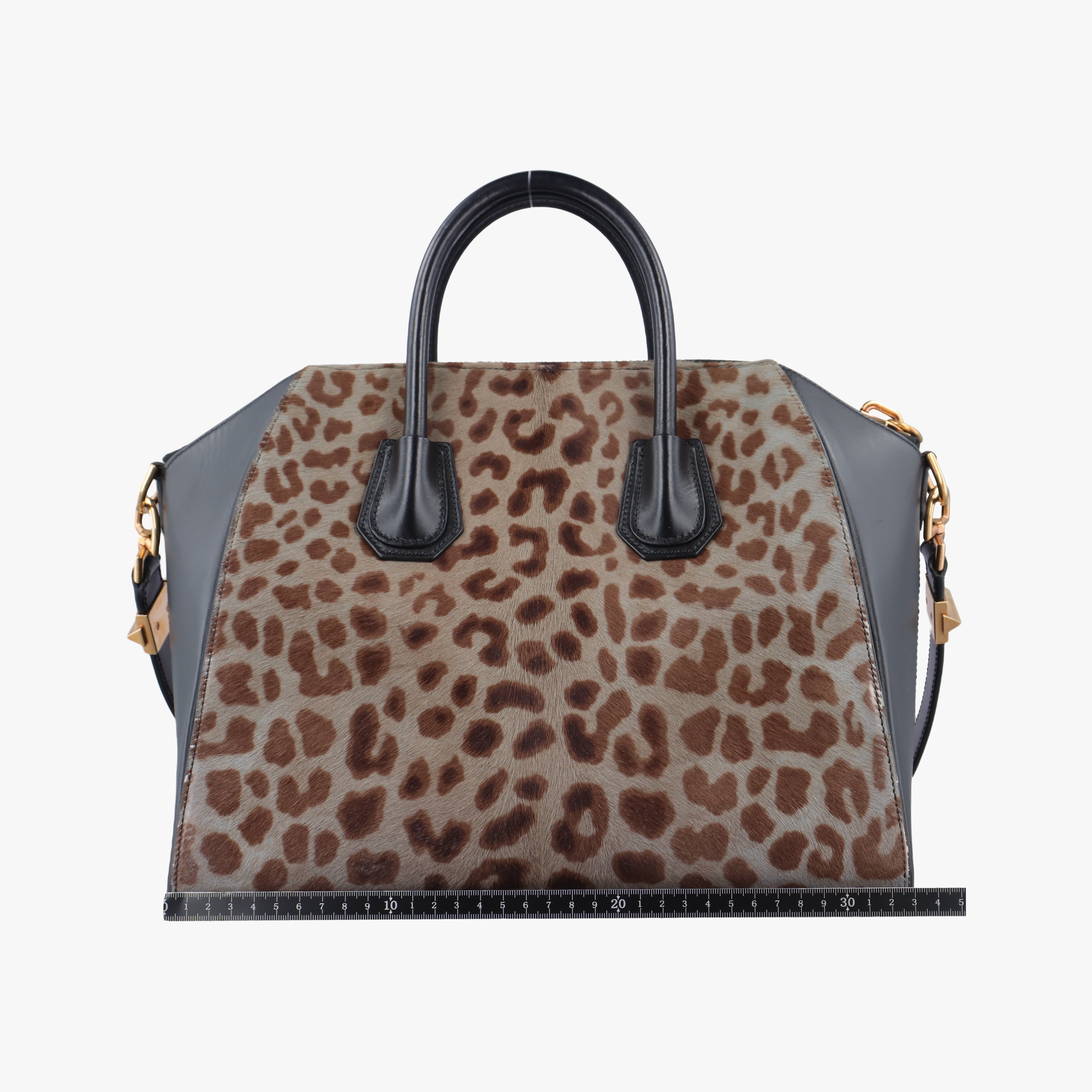 Medium Antigona beige×Gray×Multicolour ponyhair×Leather 3C0173ミディアムアンティゴネ ベージュ×グレー×マルチカラー ハラコ×レザー 3C0173