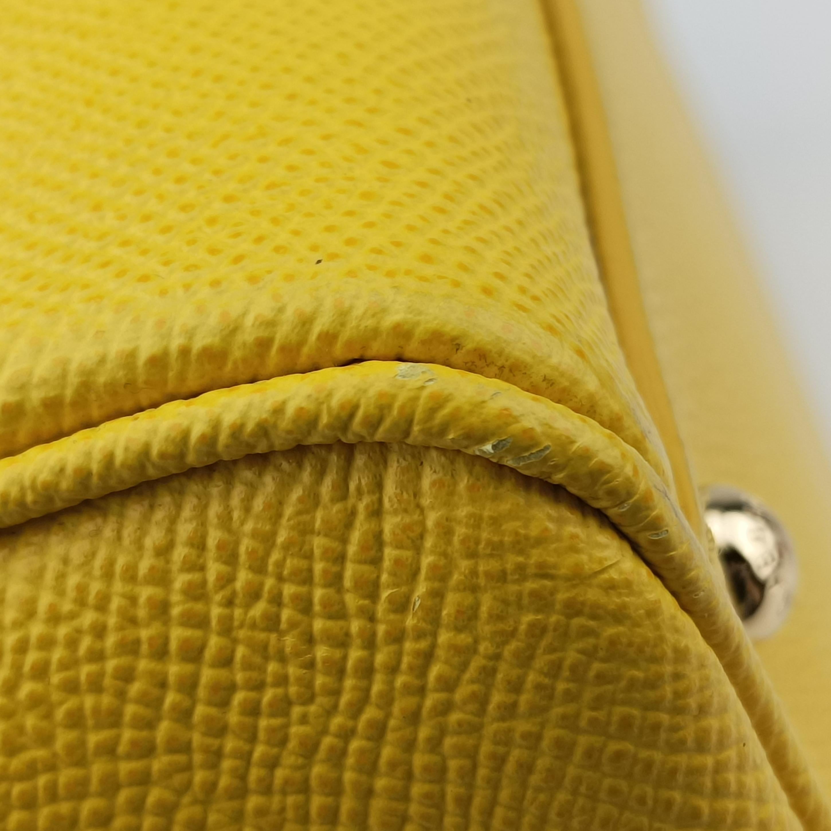 Sicily Yellow leather シシリー イエロー レザー