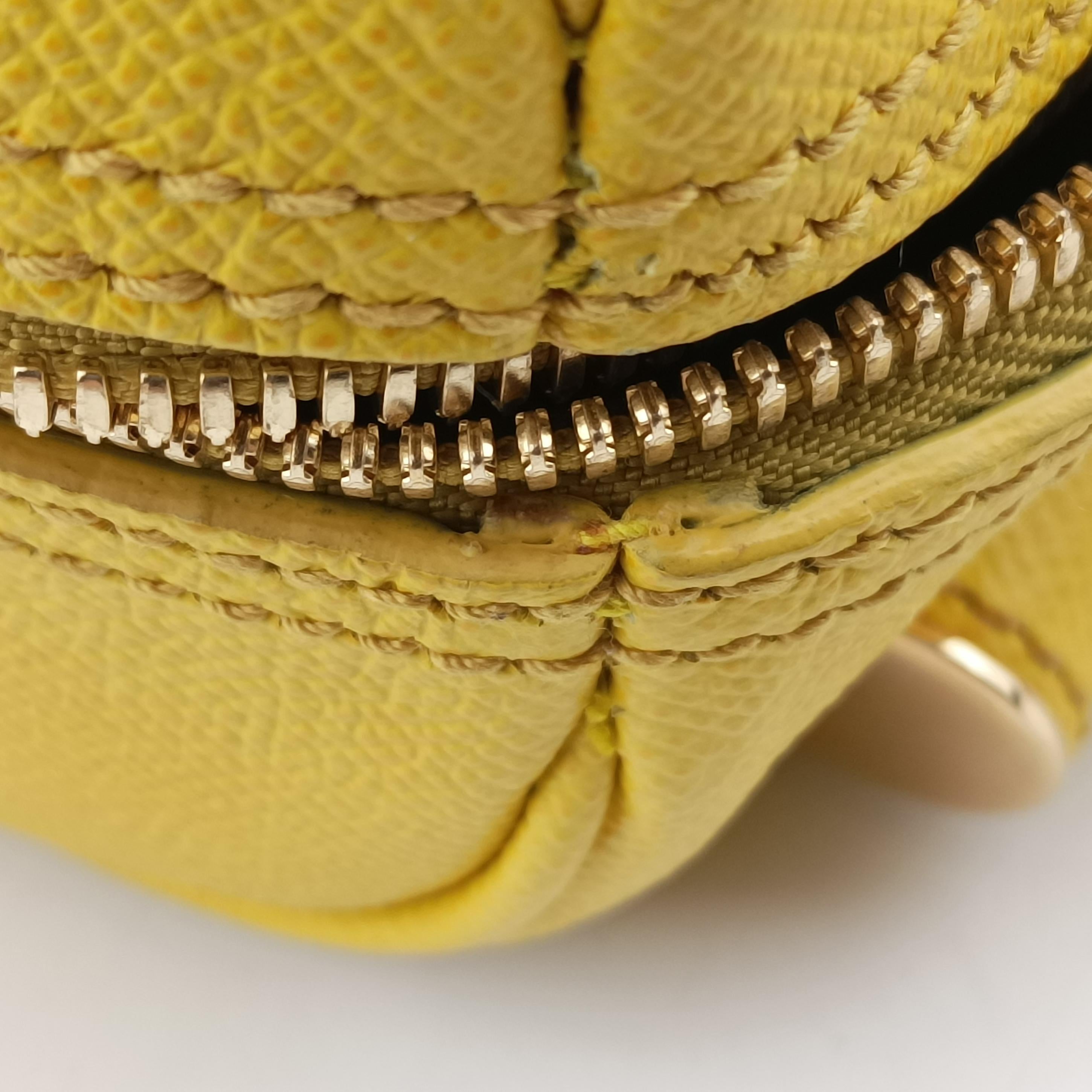 Sicily Yellow leather シシリー イエロー レザー