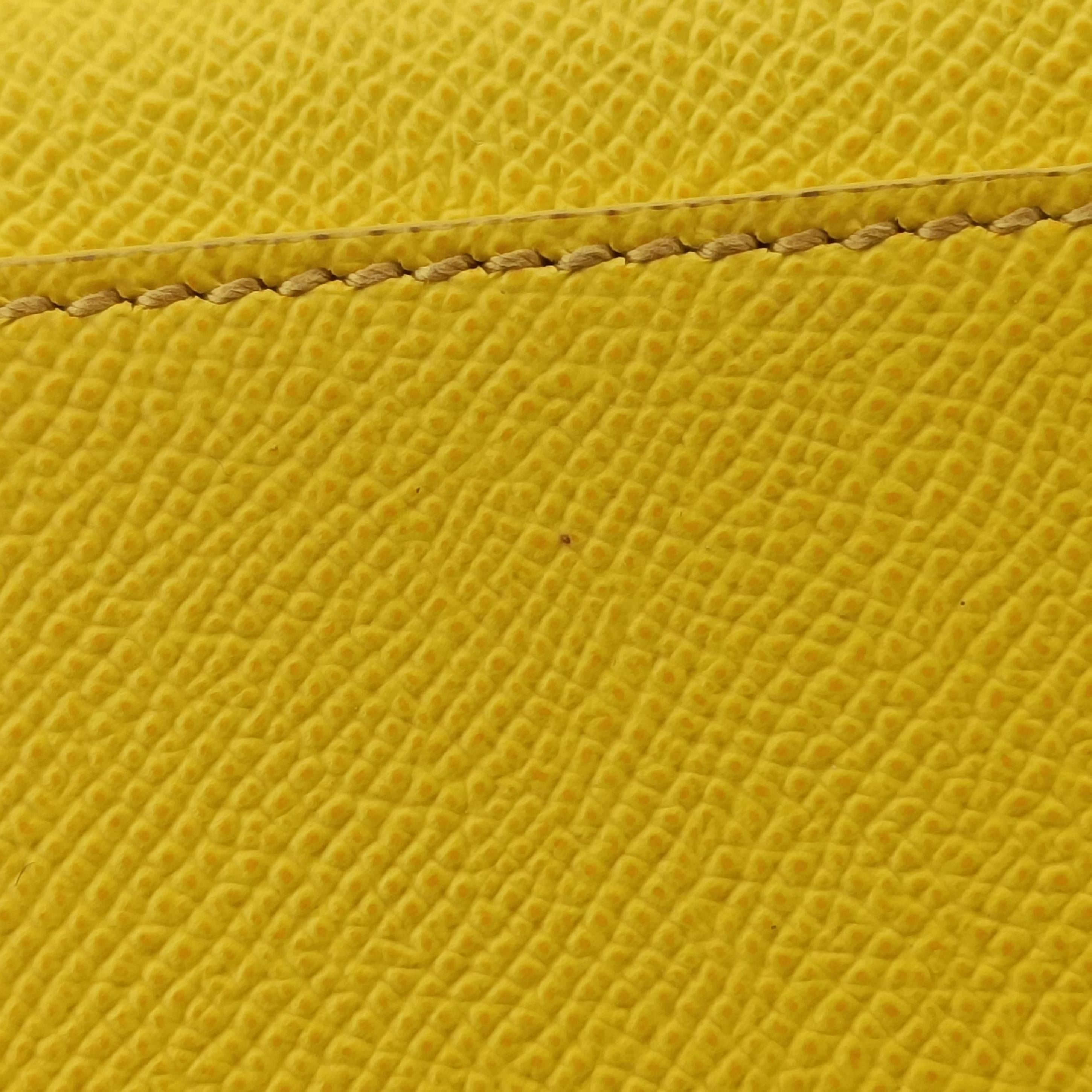 Sicily Yellow leather シシリー イエロー レザー