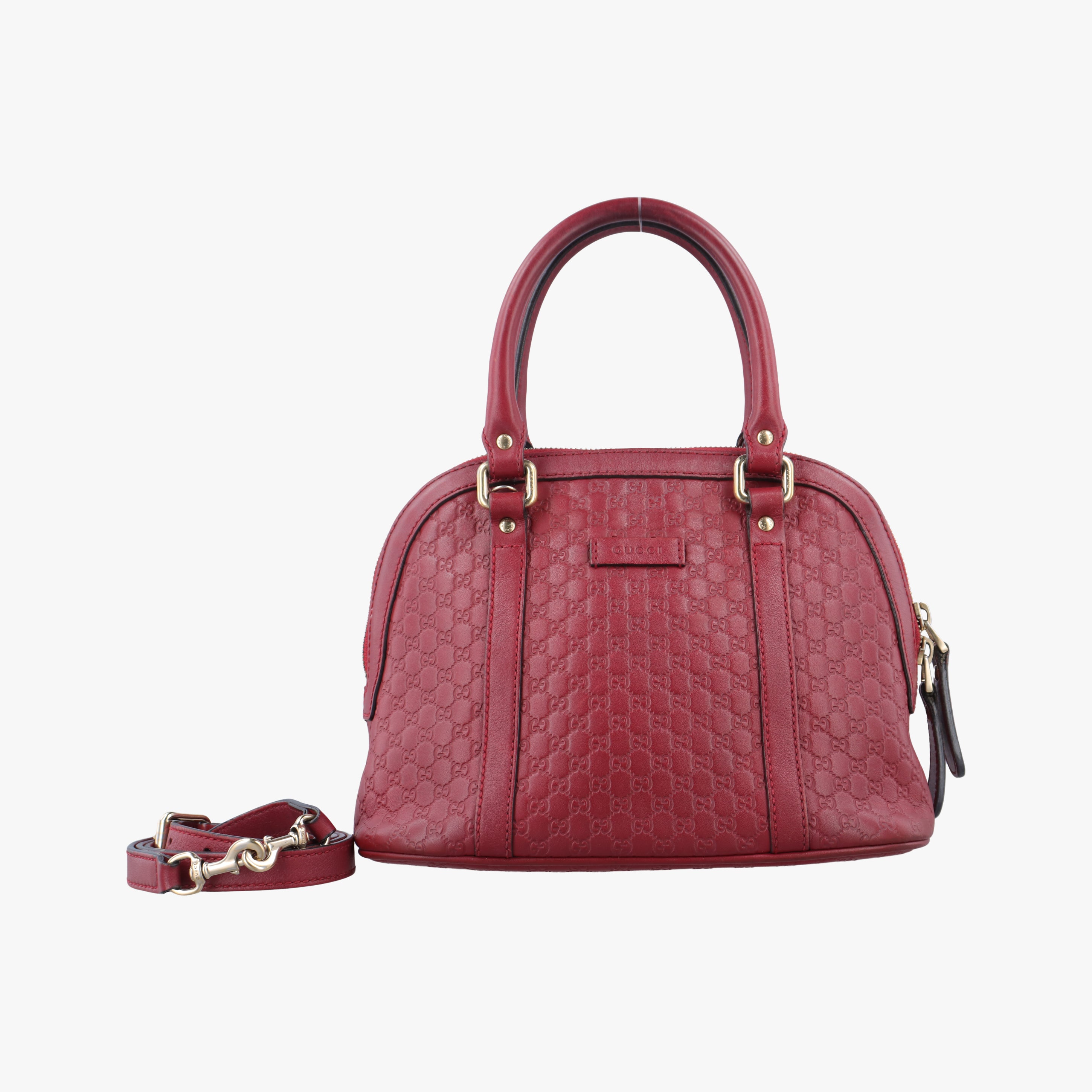 Microguccissima Red Leather 449654 A022310254マイクログッチシマ レッド レザー 449654 A022310254