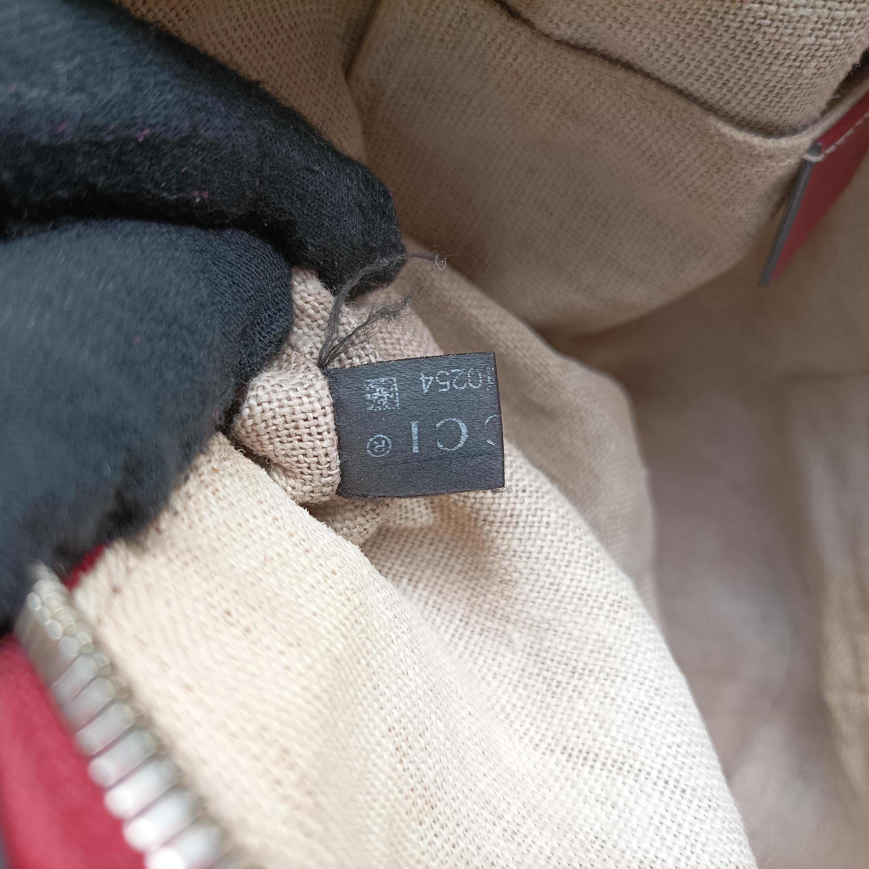 Microguccissima Red Leather 449654 A022310254マイクログッチシマ レッド レザー 449654 A022310254