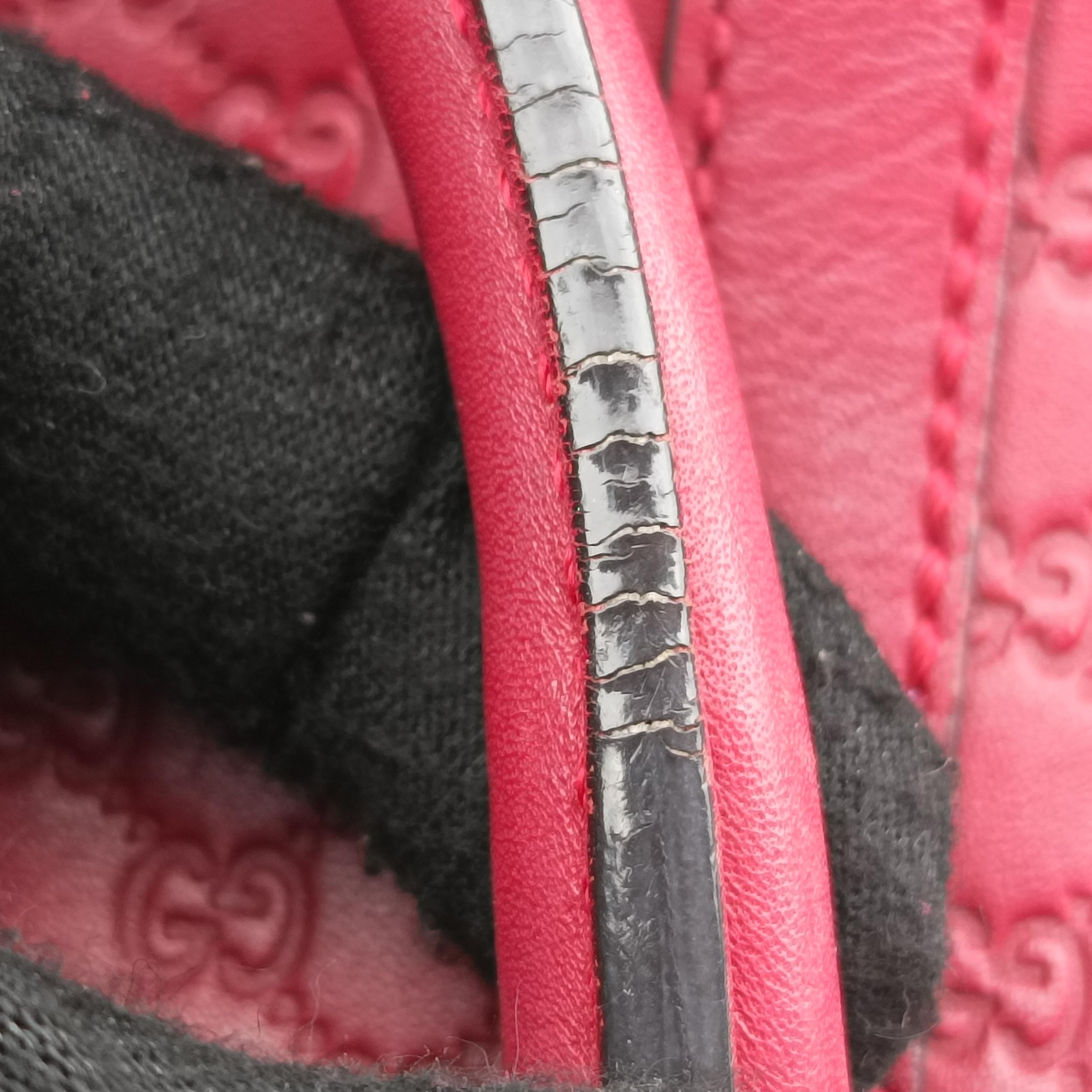 Microguccissima Red Leather 449654 A022310254マイクログッチシマ レッド レザー 449654 A022310254