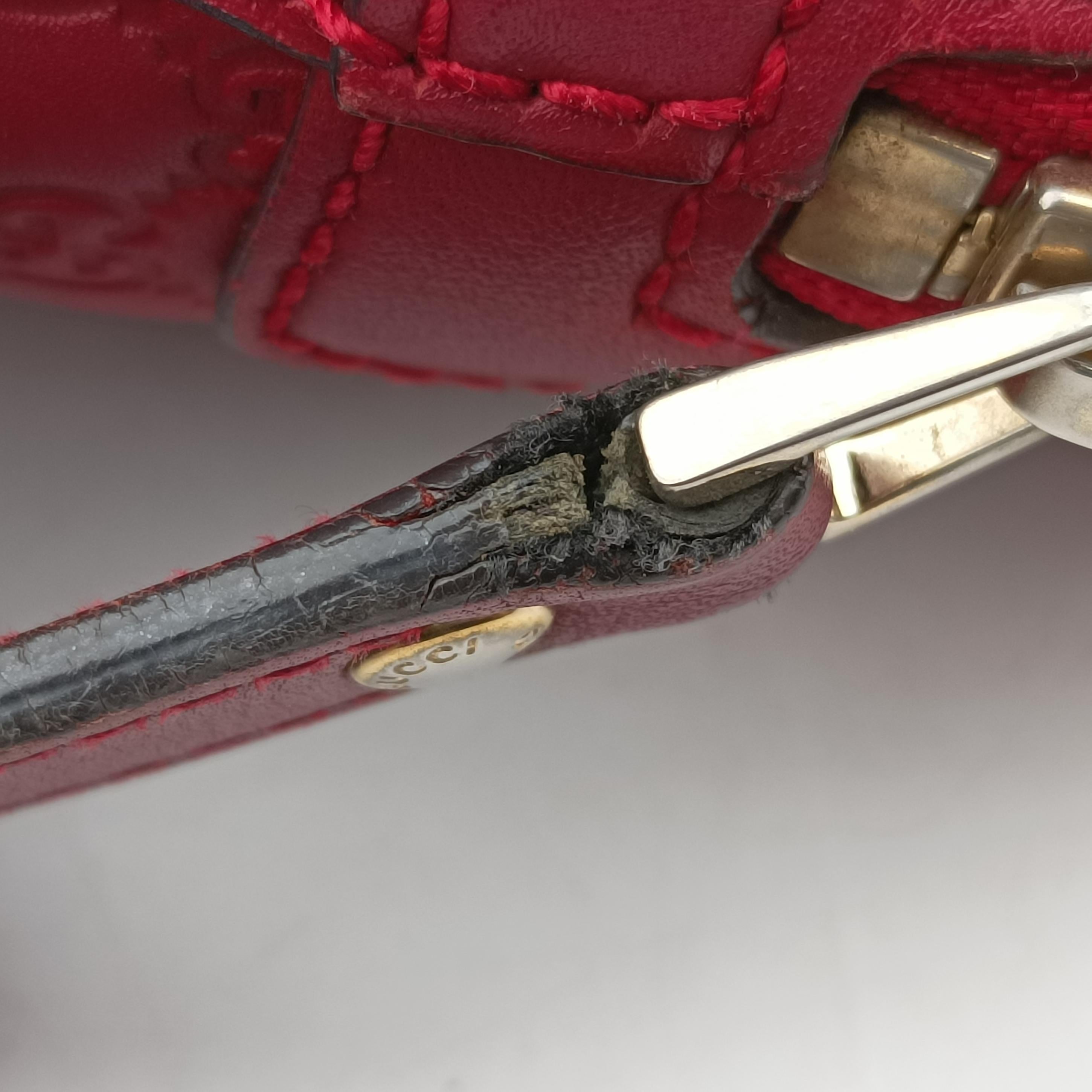 Microguccissima Red Leather 449654 A022310254マイクログッチシマ レッド レザー 449654 A022310254