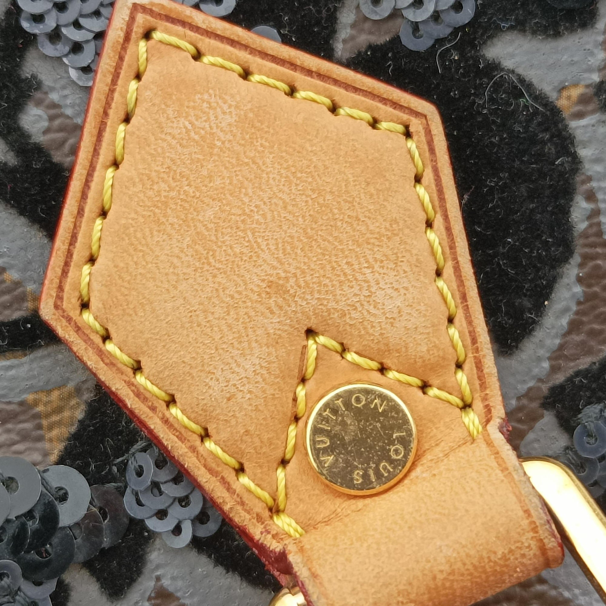 Speedy 30 brown×black Monogram Fleur Deug×Sequins M40436 TR4140スピーディ30 モノグラム/ブラウン×ブラック モノグラム フルール ドゥ ジェ×スパンコール M40436 TR4140