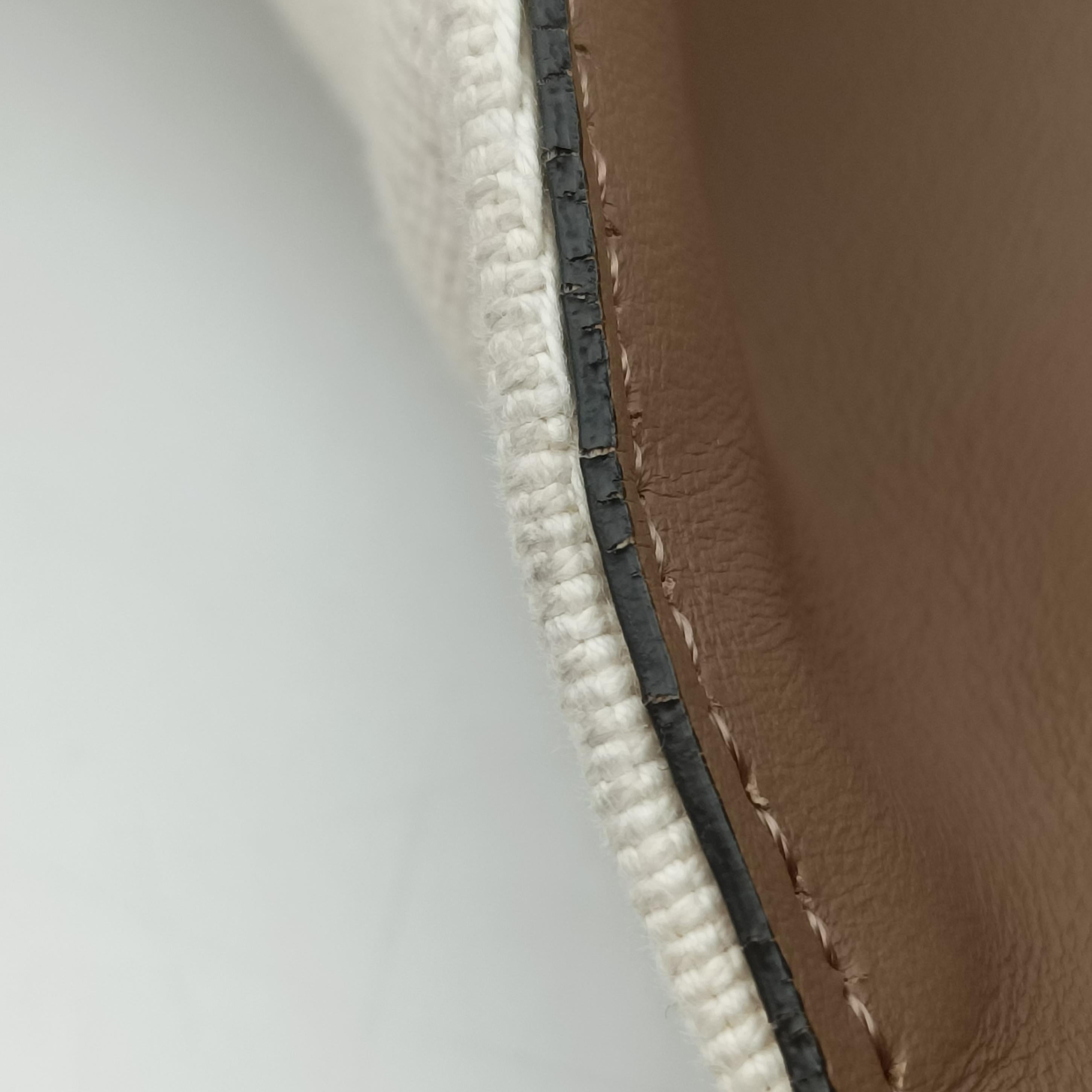 Baguette Brown x White x Beige canvas×leather 7VA478 7VA478 AB50 208-10429バゲット ブラウン×ホワイト×ベージュ キャンバス×レザー 7VA478 7VA478 AB50 208-10429