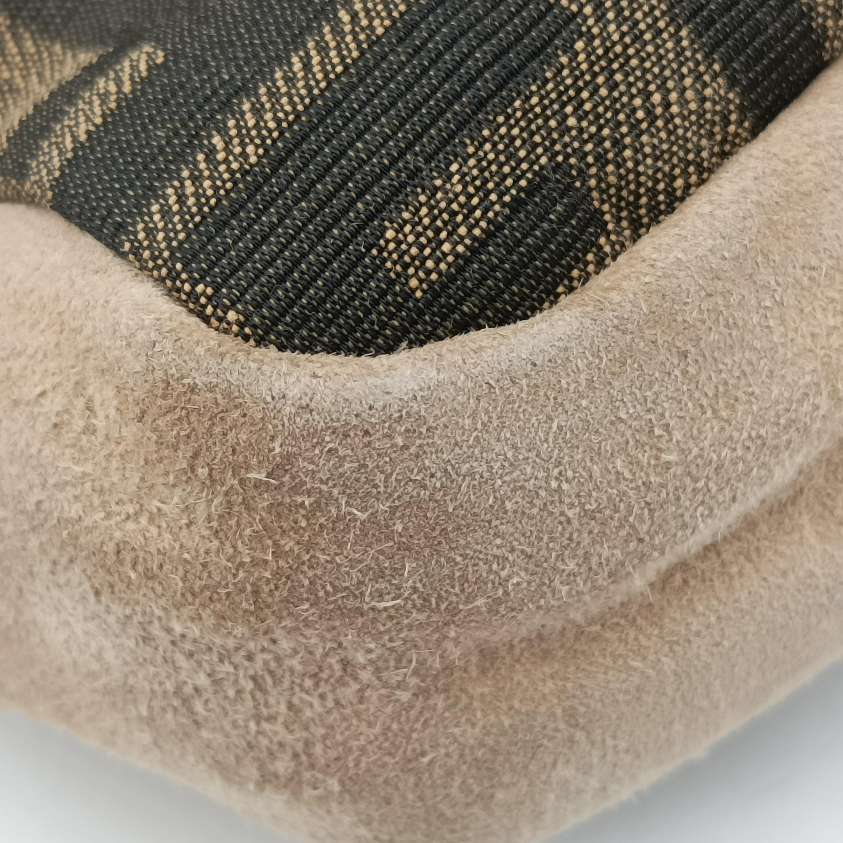 Baguette Brown x White x Beige canvas×leather 7VA478 7VA478 AB50 208-10429バゲット ブラウン×ホワイト×ベージュ キャンバス×レザー 7VA478 7VA478 AB50 208-10429