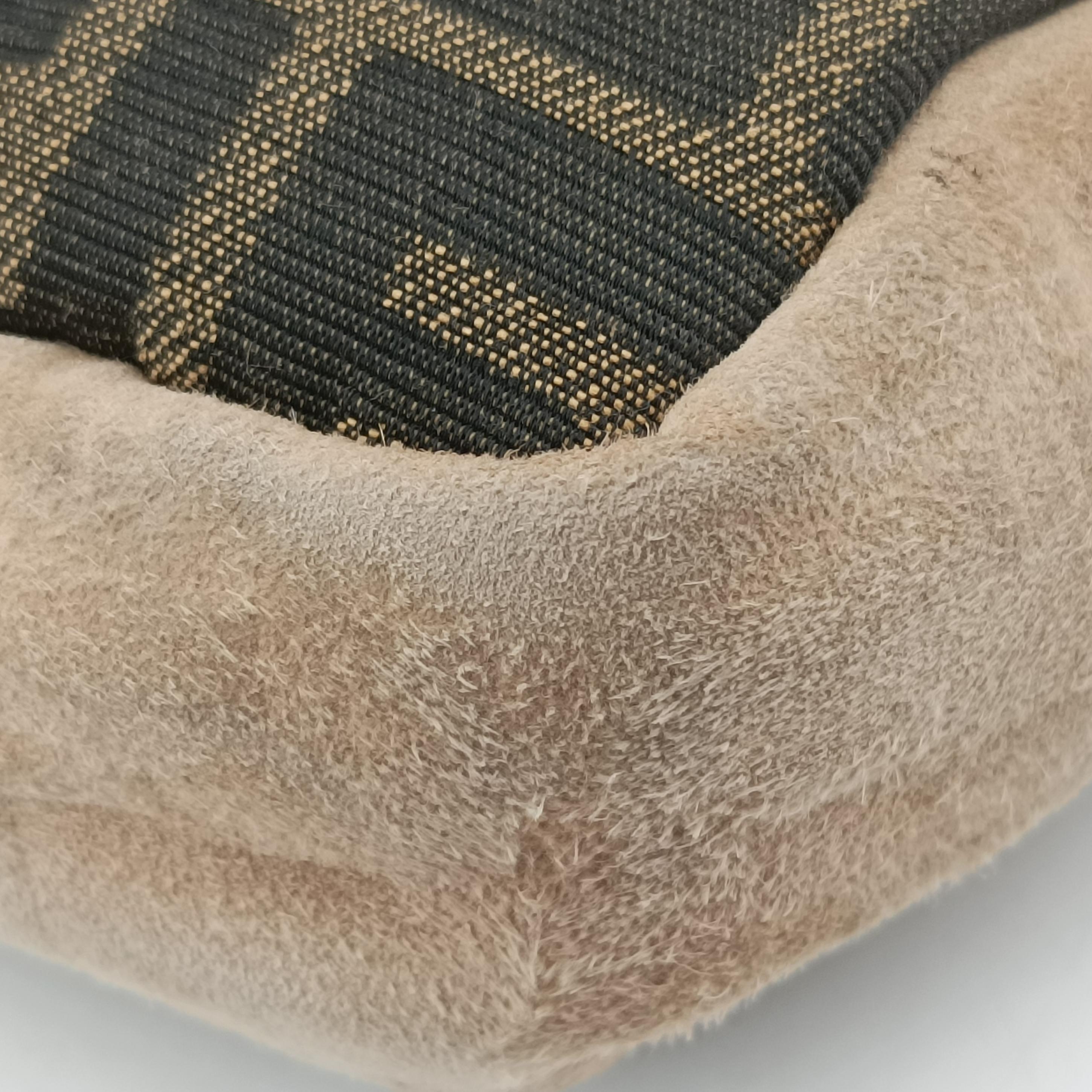 Baguette Brown x White x Beige canvas×leather 7VA478 7VA478 AB50 208-10429バゲット ブラウン×ホワイト×ベージュ キャンバス×レザー 7VA478 7VA478 AB50 208-10429