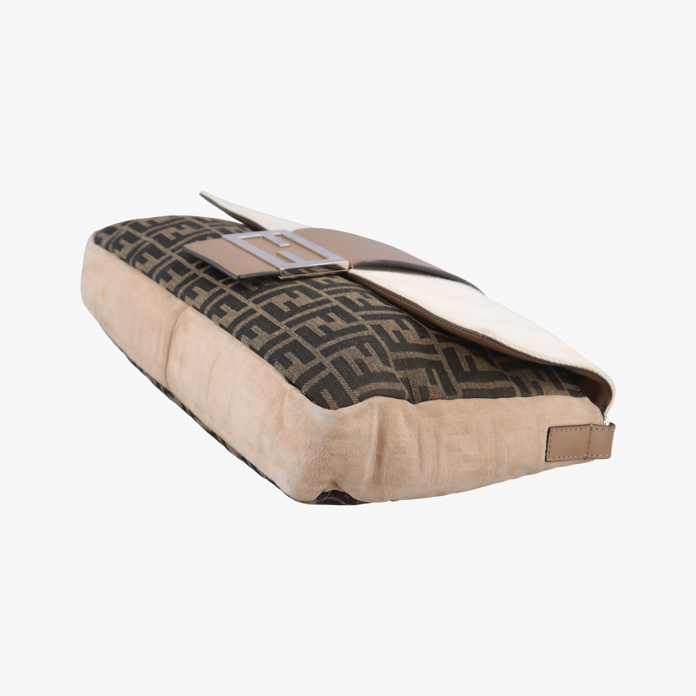 Baguette Brown x White x Beige canvas×leather 7VA478 7VA478 AB50 208-10429バゲット ブラウン×ホワイト×ベージュ キャンバス×レザー 7VA478 7VA478 AB50 208-10429