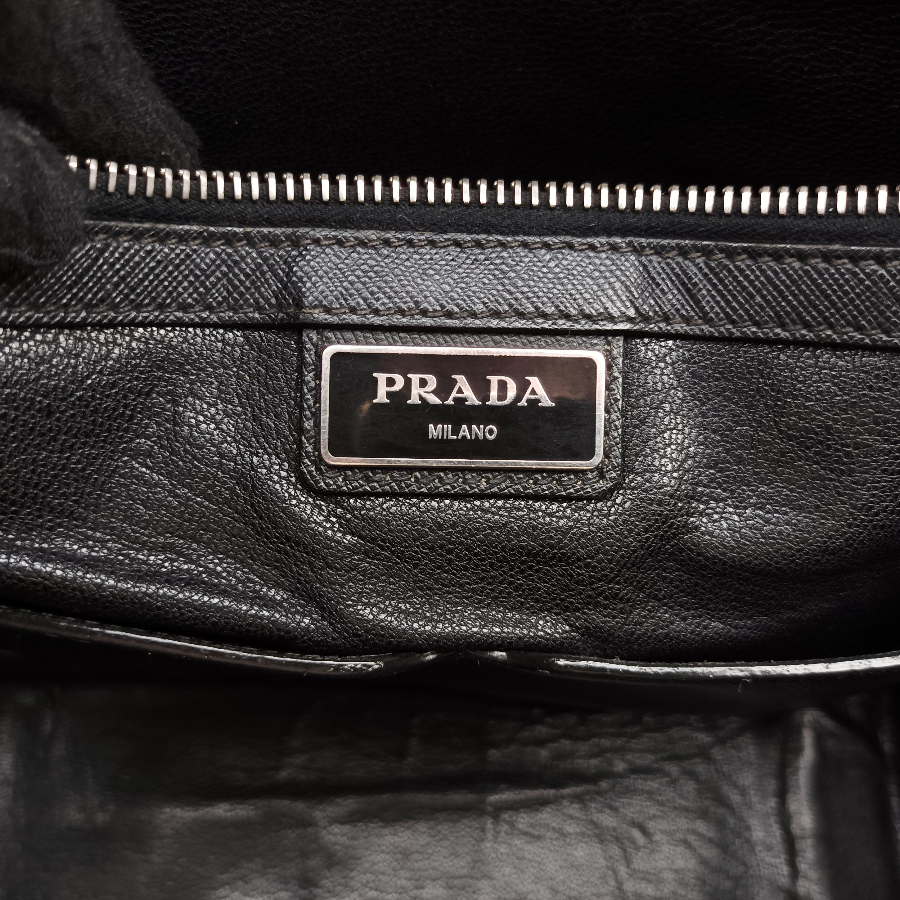 Business Briefcase Black SAFFIANO Leather 2VE011 31/H 208ビジネス ブリーフケース ブラック サフィアーノレザー 2VE011 31/H 208