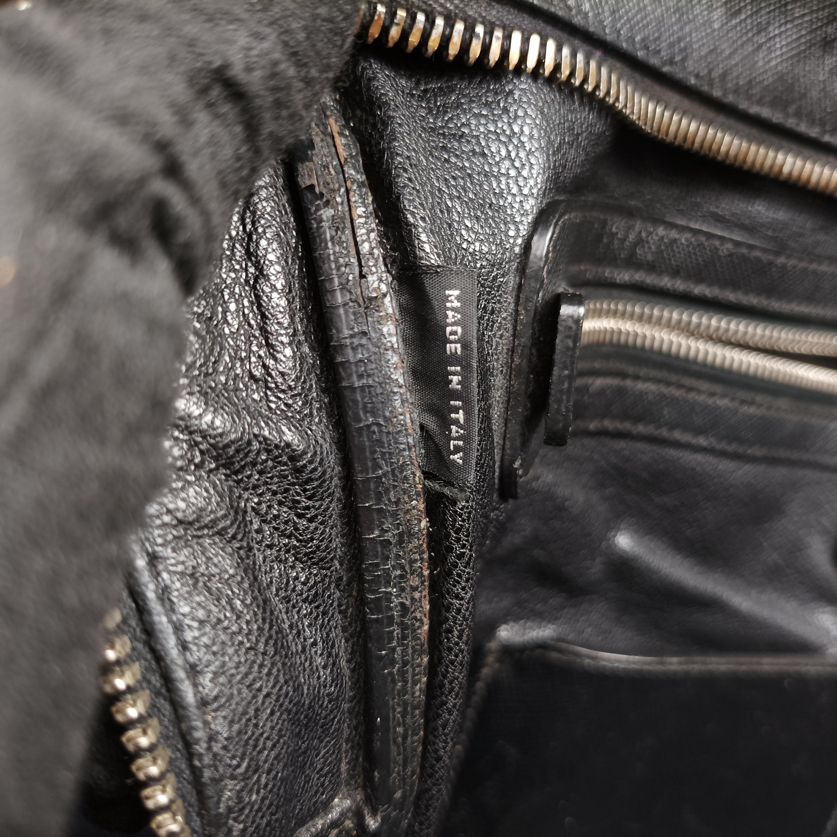 Business Briefcase Black SAFFIANO Leather 2VE011 31/H 208ビジネス ブリーフケース ブラック サフィアーノレザー 2VE011 31/H 208