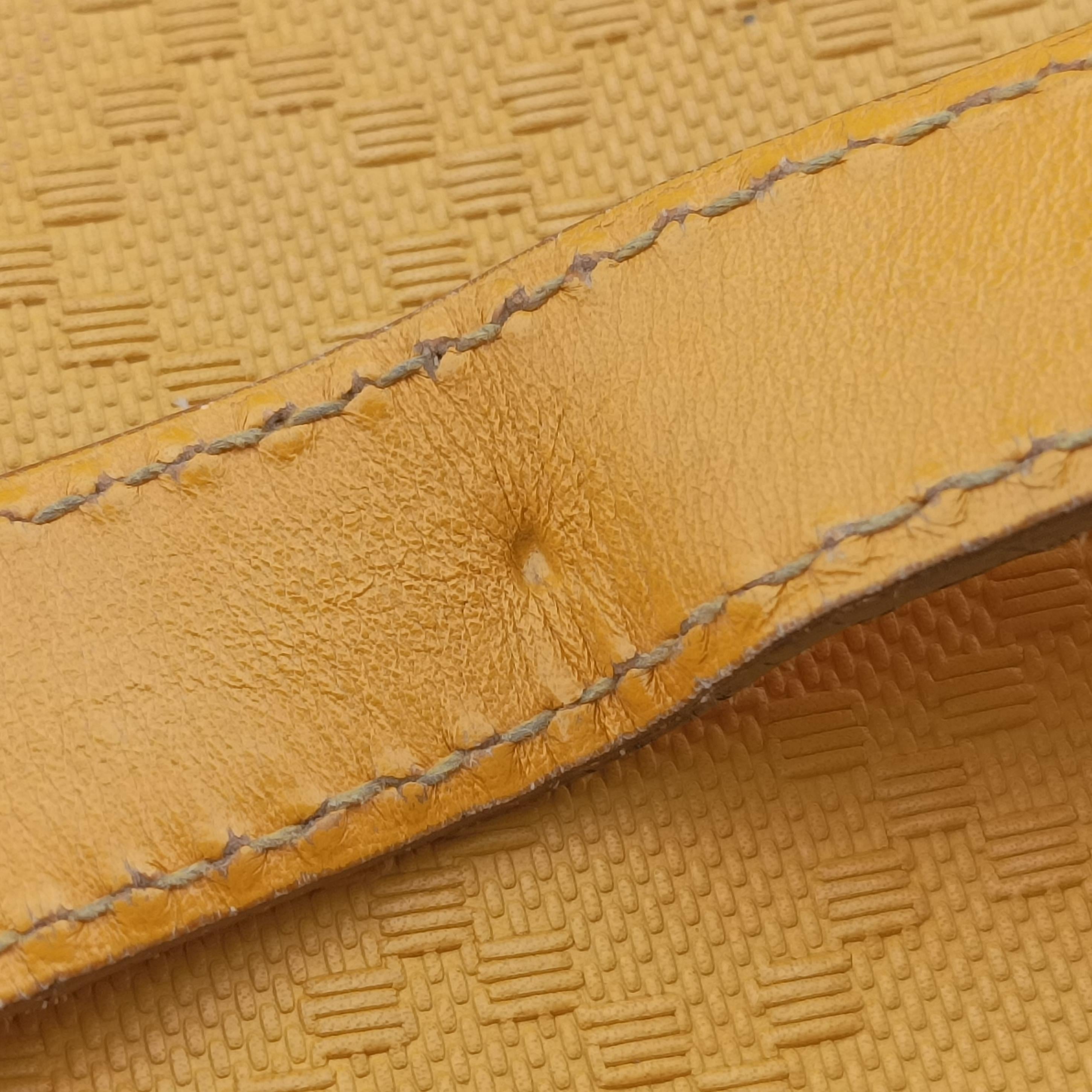 Bright Diamante Bucket Yellow Leather 354229 I016456652ブライトディアマンテ バケット イエロー レザー 354229 I016456652