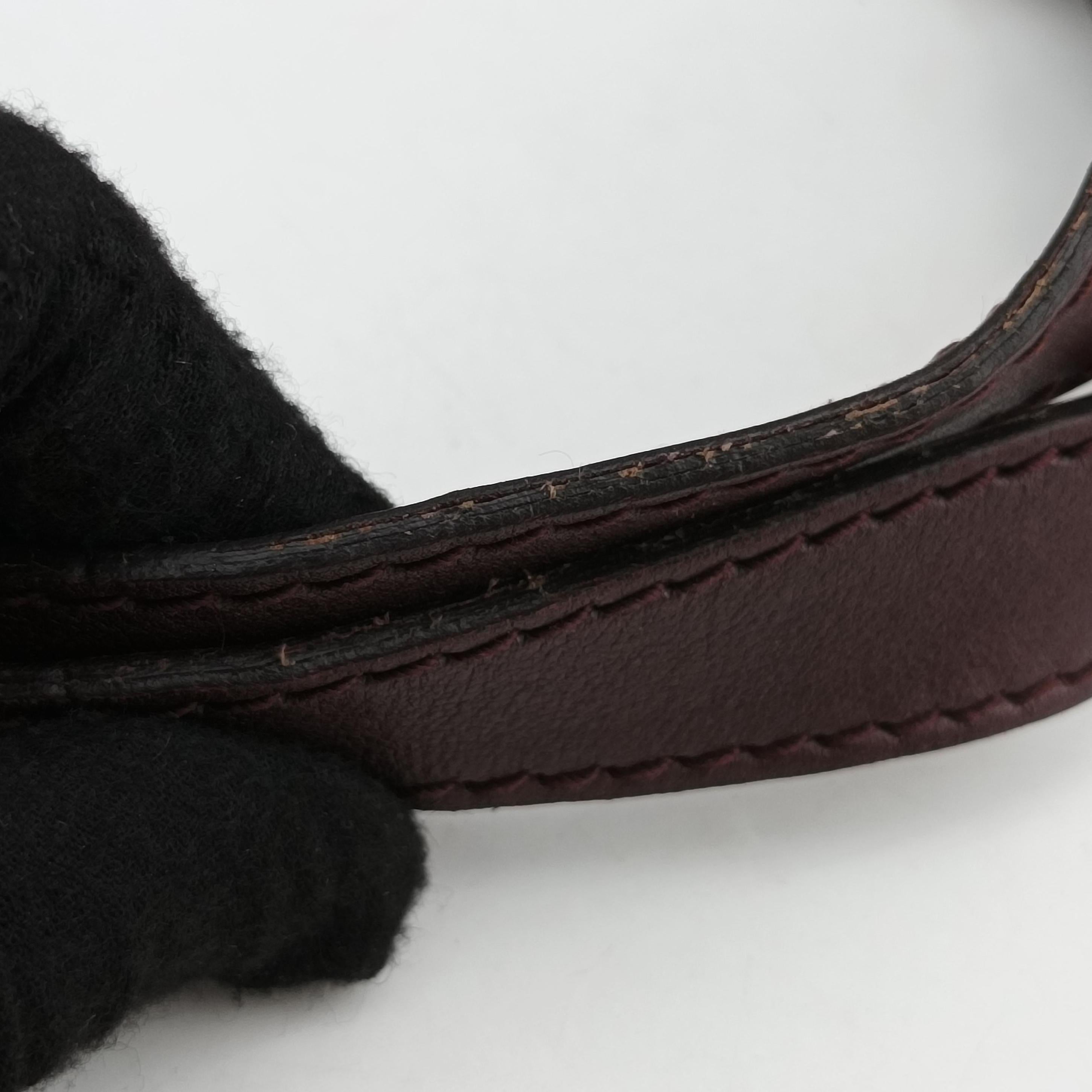 Charlotte Hobo Burgundy leather 203504 C6683948シャーロット ホーボー ワインレッド レザー 203504 C6683948