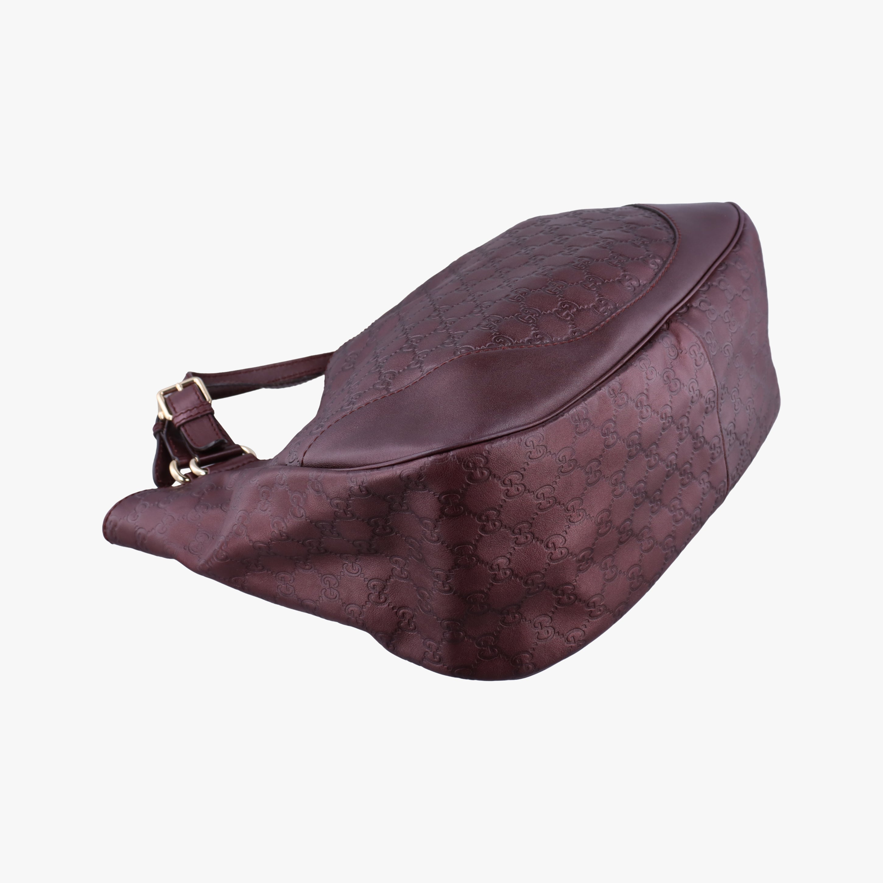 Charlotte Hobo Burgundy leather 203504 C6683948シャーロット ホーボー ワインレッド レザー 203504 C6683948