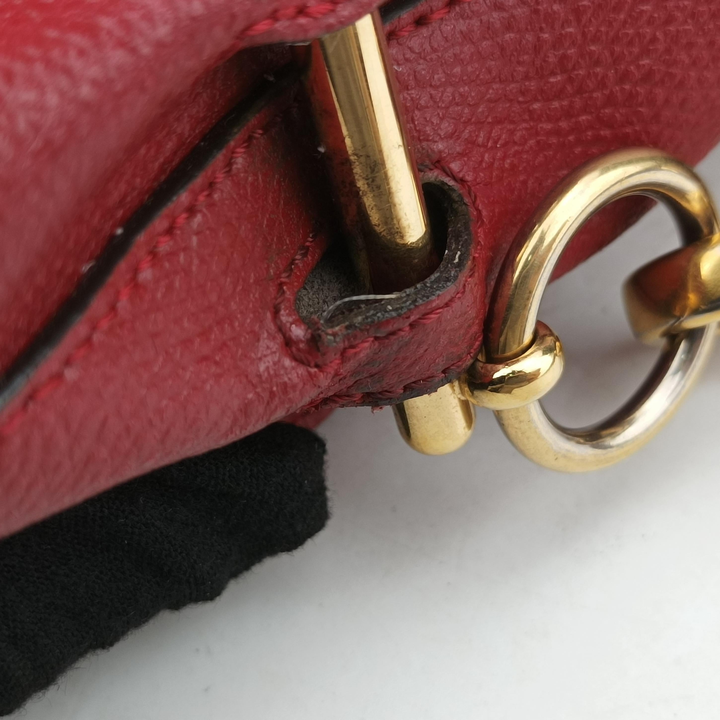 Mon Tresor Mini Bucket Red Leather 8BS010 8BS010 A18B 198-8007ミニ モン トレゾール レッド レザー 8BS010 8BS010 A18B 198-8007