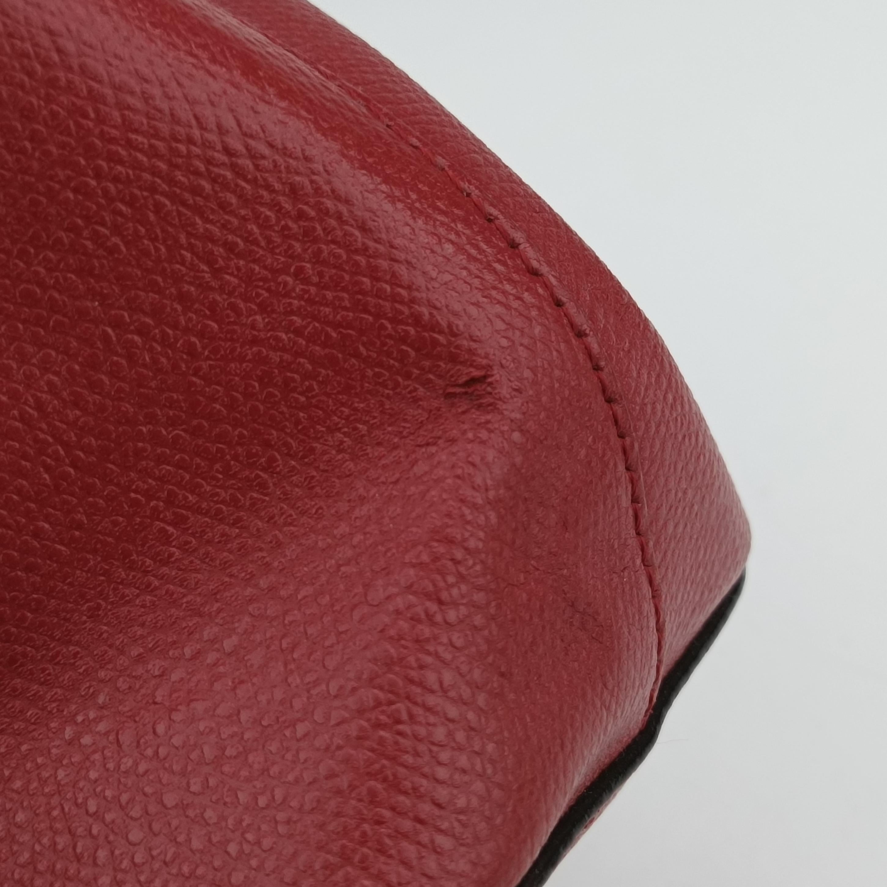 Mon Tresor Mini Bucket Red Leather 8BS010 8BS010 A18B 198-8007ミニ モン トレゾール レッド レザー 8BS010 8BS010 A18B 198-8007