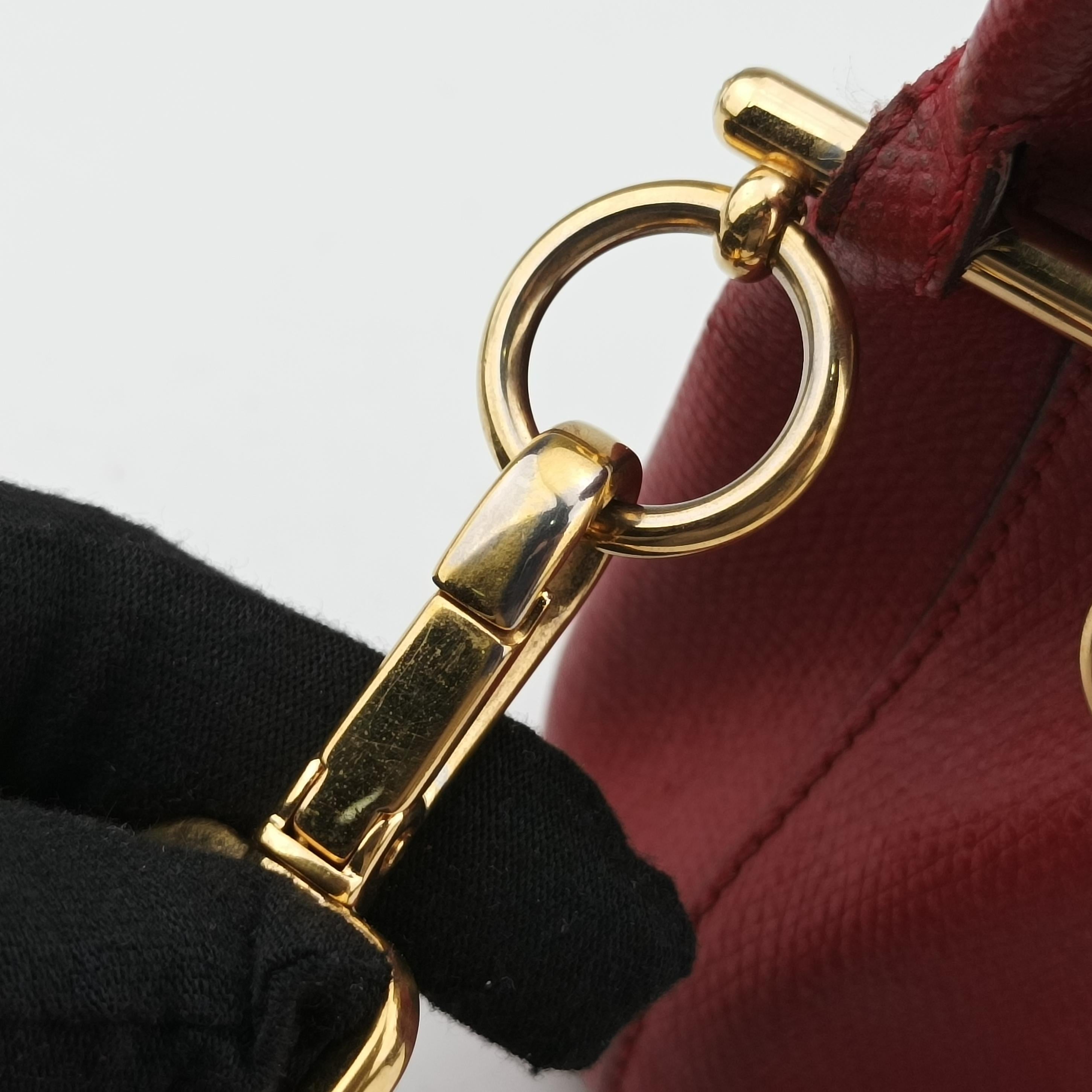 Mon Tresor Mini Bucket Red Leather 8BS010 8BS010 A18B 198-8007ミニ モン トレゾール レッド レザー 8BS010 8BS010 A18B 198-8007