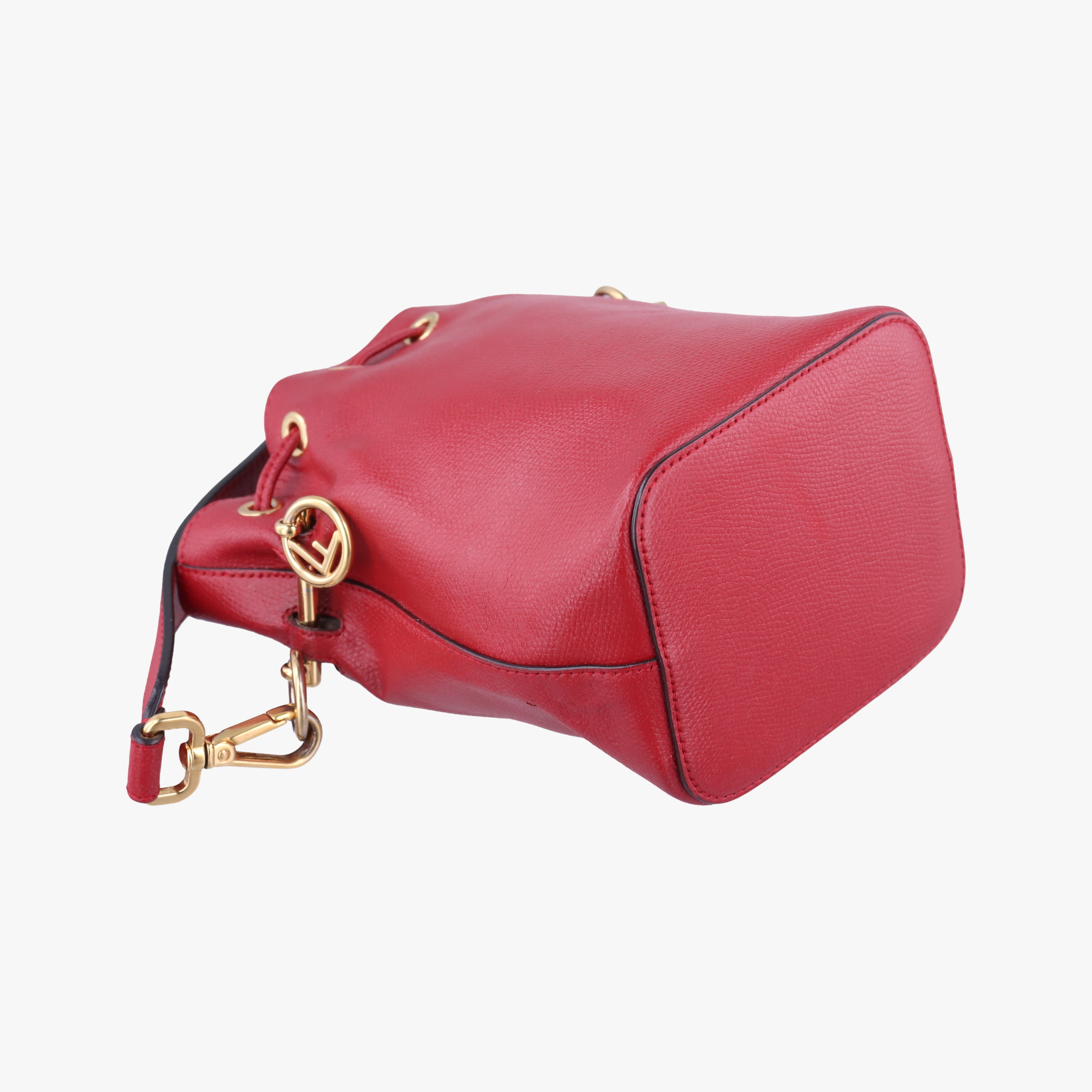 Mon Tresor Mini Bucket Red Leather 8BS010 8BS010 A18B 198-8007ミニ モン トレゾール レッド レザー 8BS010 8BS010 A18B 198-8007