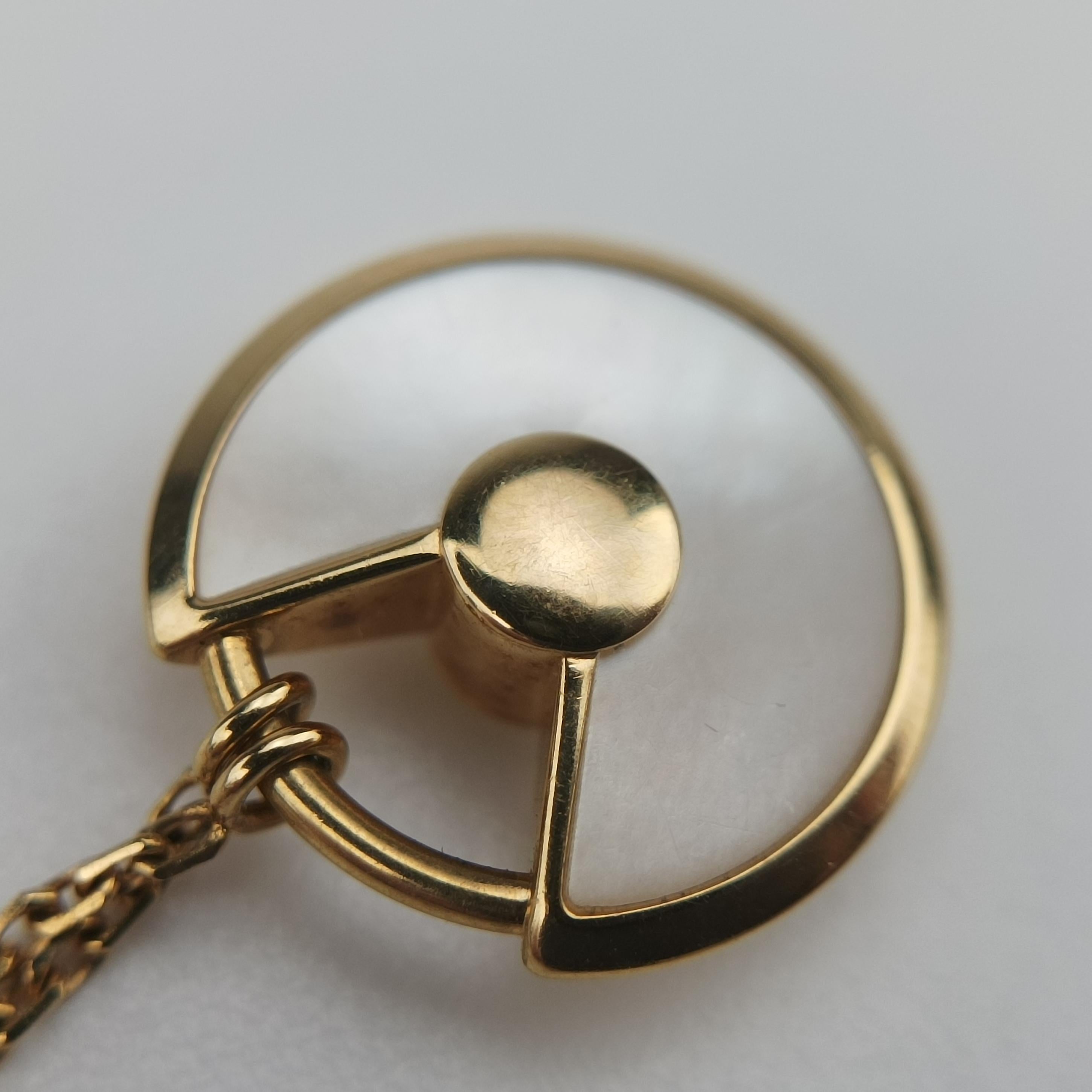 Amulette de Cartier Golden×White AU750 B3047100 FGA416アミュレット ドゥ カルティエ ゴールド×ホワイト AU750 B3047100 FGA416