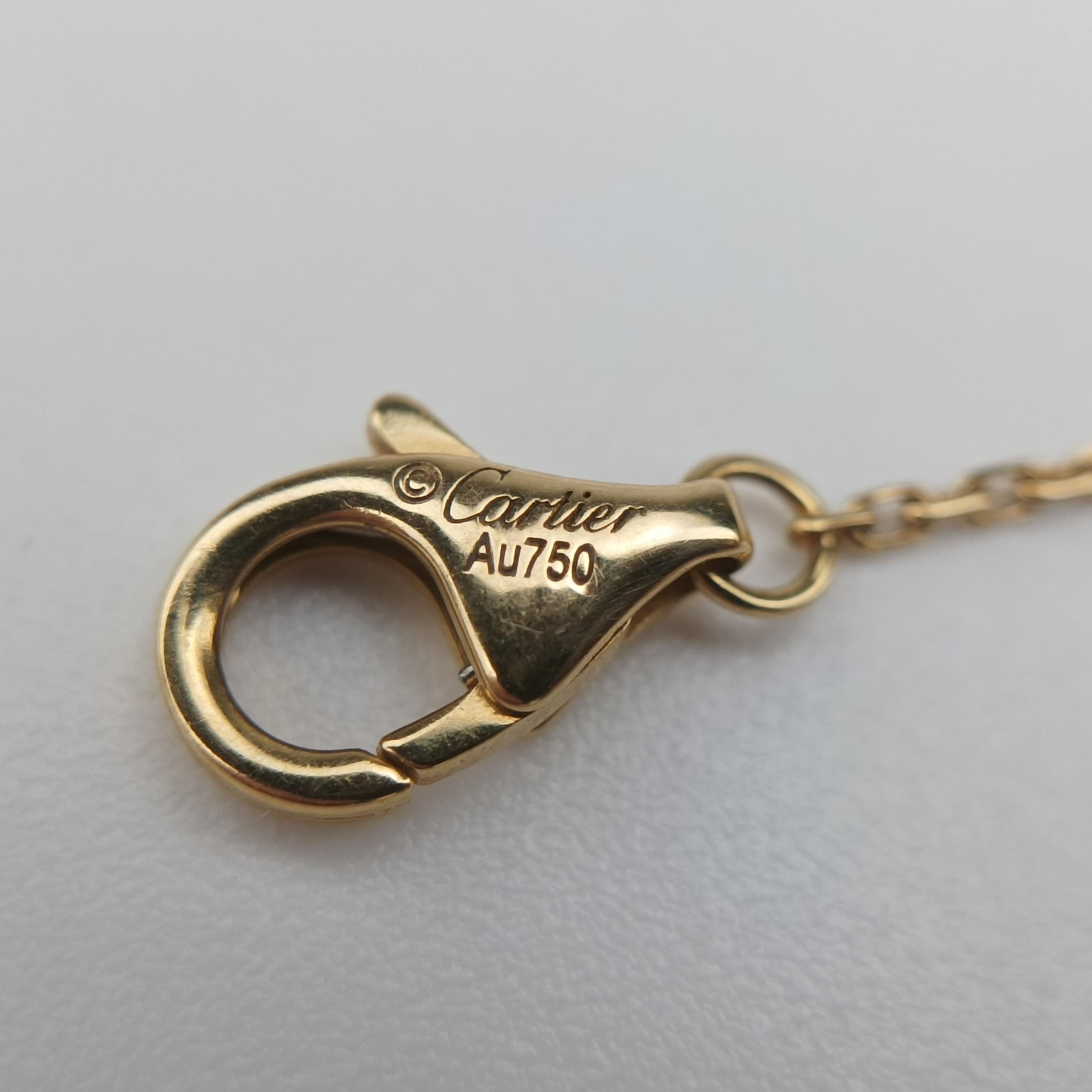 Amulette de Cartier Golden×White AU750 B3047100 FGA416アミュレット ドゥ カルティエ ゴールド×ホワイト AU750 B3047100 FGA416