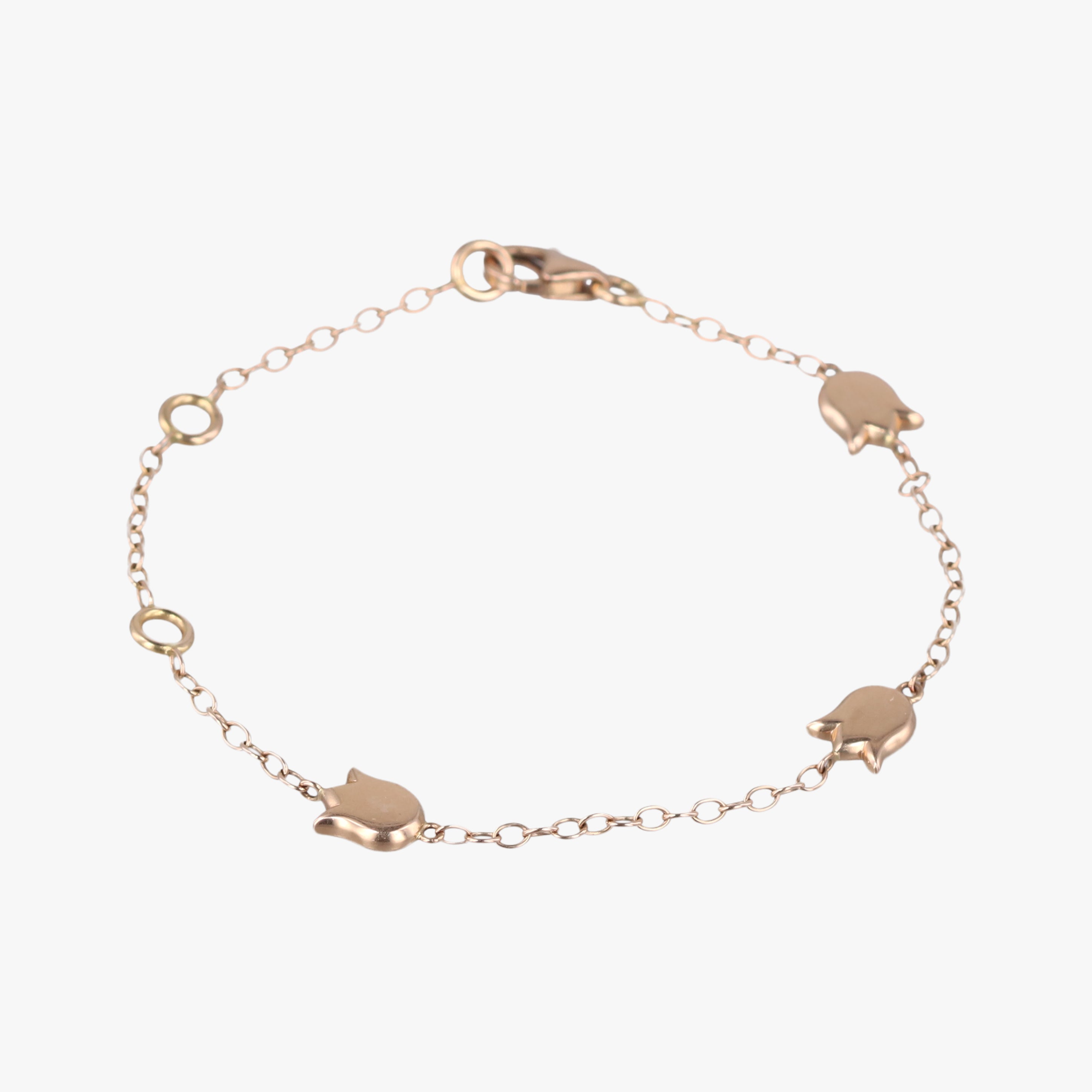 Lily of the Valley Rose golden AU750 B6025900 ES6035リリー オブ ザ バレー ローズゴールド AU750 B6025900 ES6035