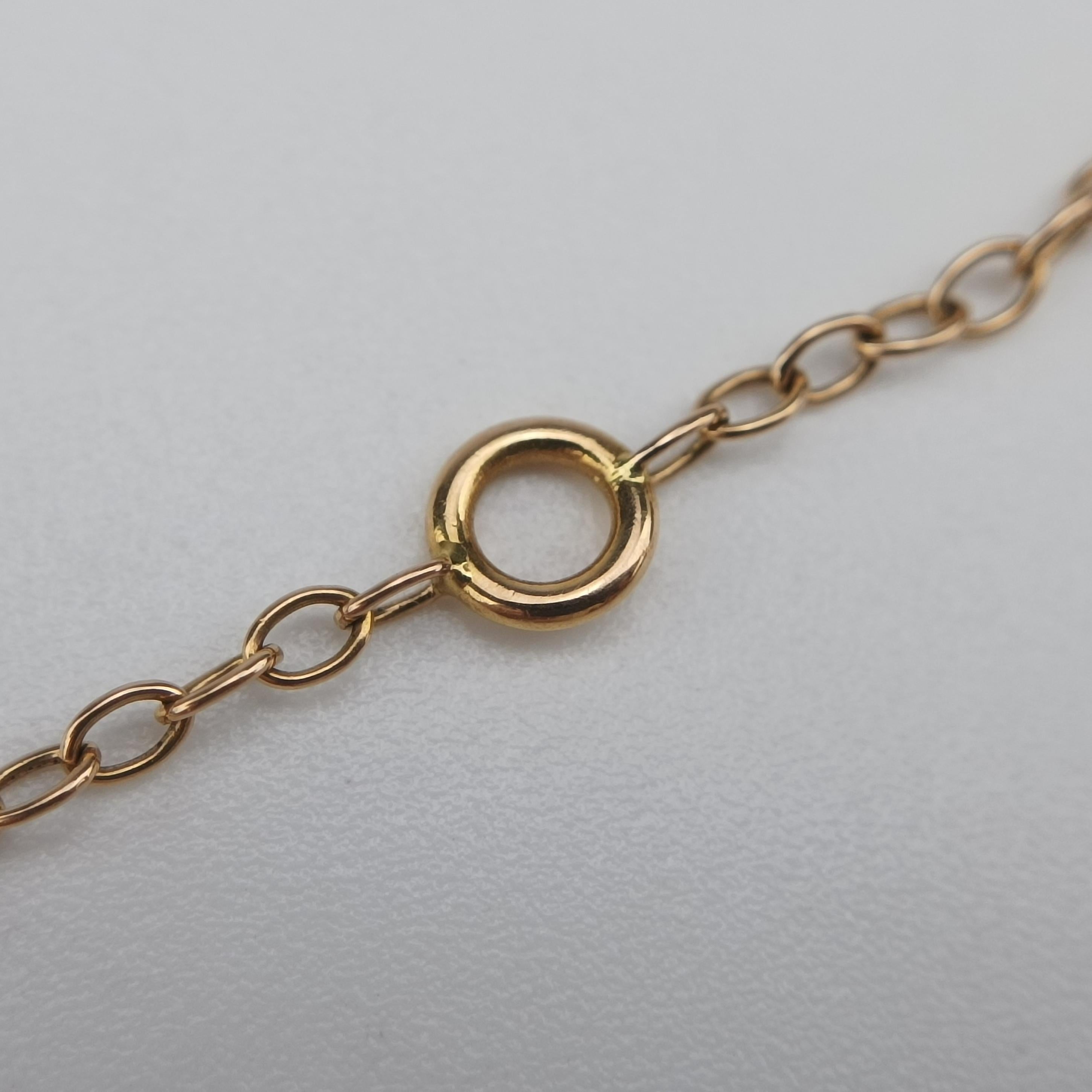 Lily of the Valley Rose golden AU750 B6025900 ES6035リリー オブ ザ バレー ローズゴールド AU750 B6025900 ES6035