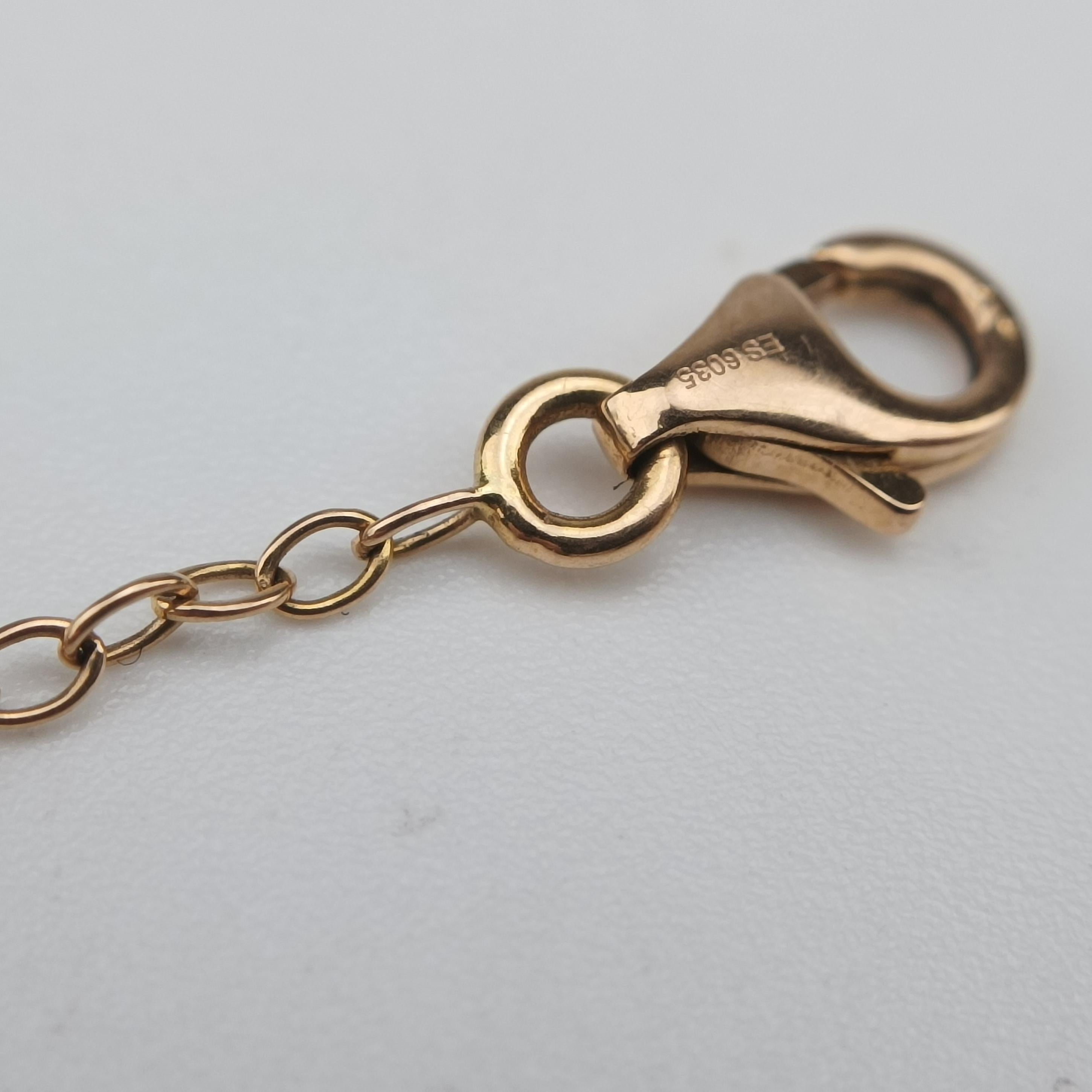 Lily of the Valley Rose golden AU750 B6025900 ES6035リリー オブ ザ バレー ローズゴールド AU750 B6025900 ES6035