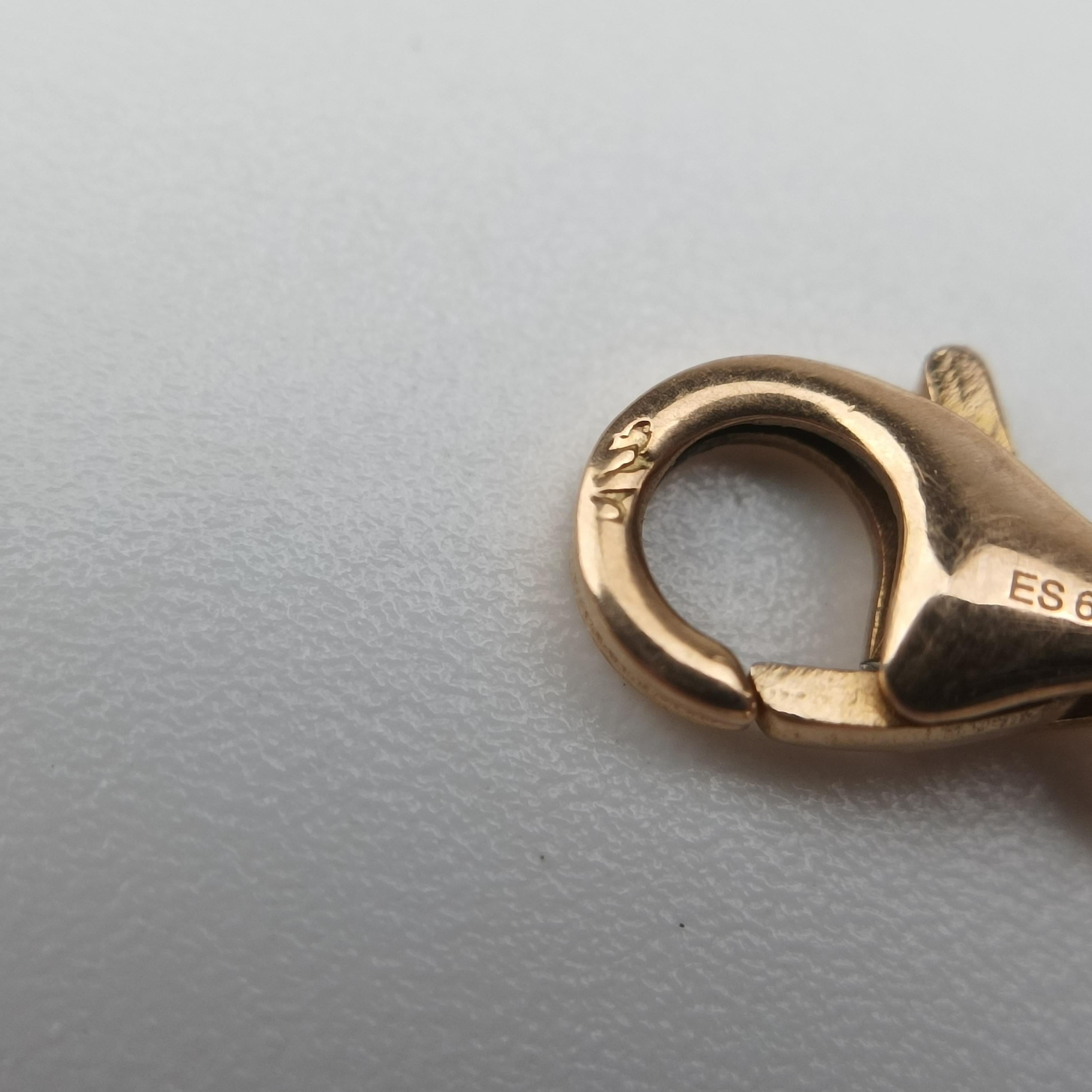 Lily of the Valley Rose golden AU750 B6025900 ES6035リリー オブ ザ バレー ローズゴールド AU750 B6025900 ES6035