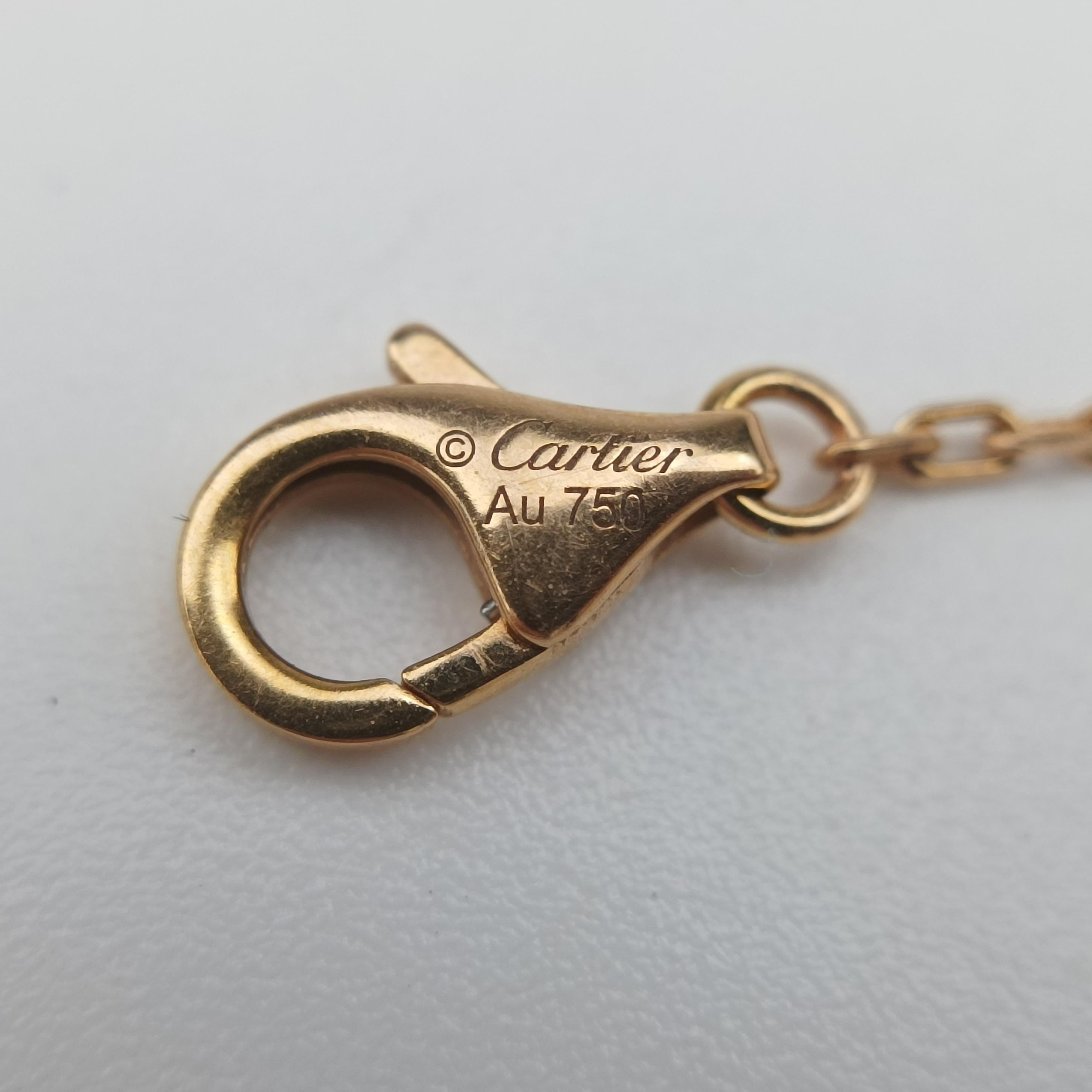 C de Cartier Rose golden AU750 B4052750 FO1475C ドゥ カルティエ ローズゴールド AU750 B4052750 FO1475