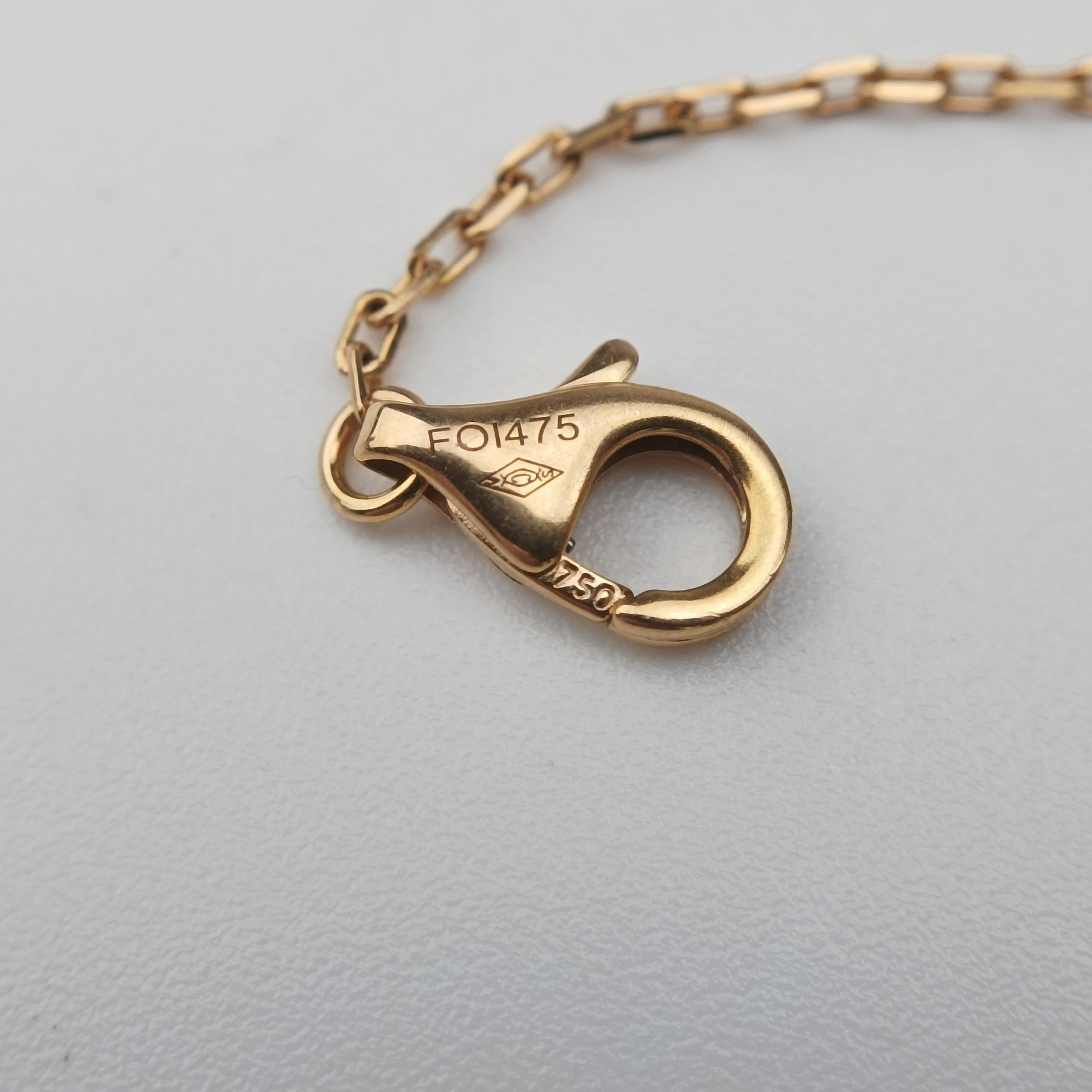 C de Cartier Rose golden AU750 B4052750 FO1475C ドゥ カルティエ ローズゴールド AU750 B4052750 FO1475