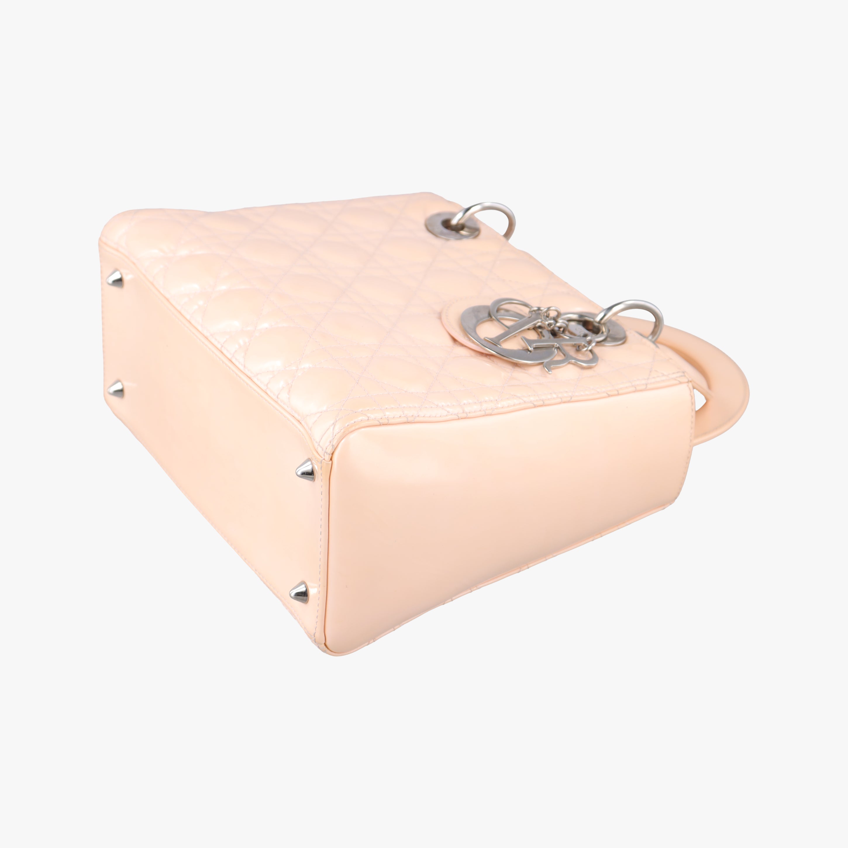 Lady Dior Beige Patent 09-BO-1104レディディオール ベージュ パテント 09-BO-1104