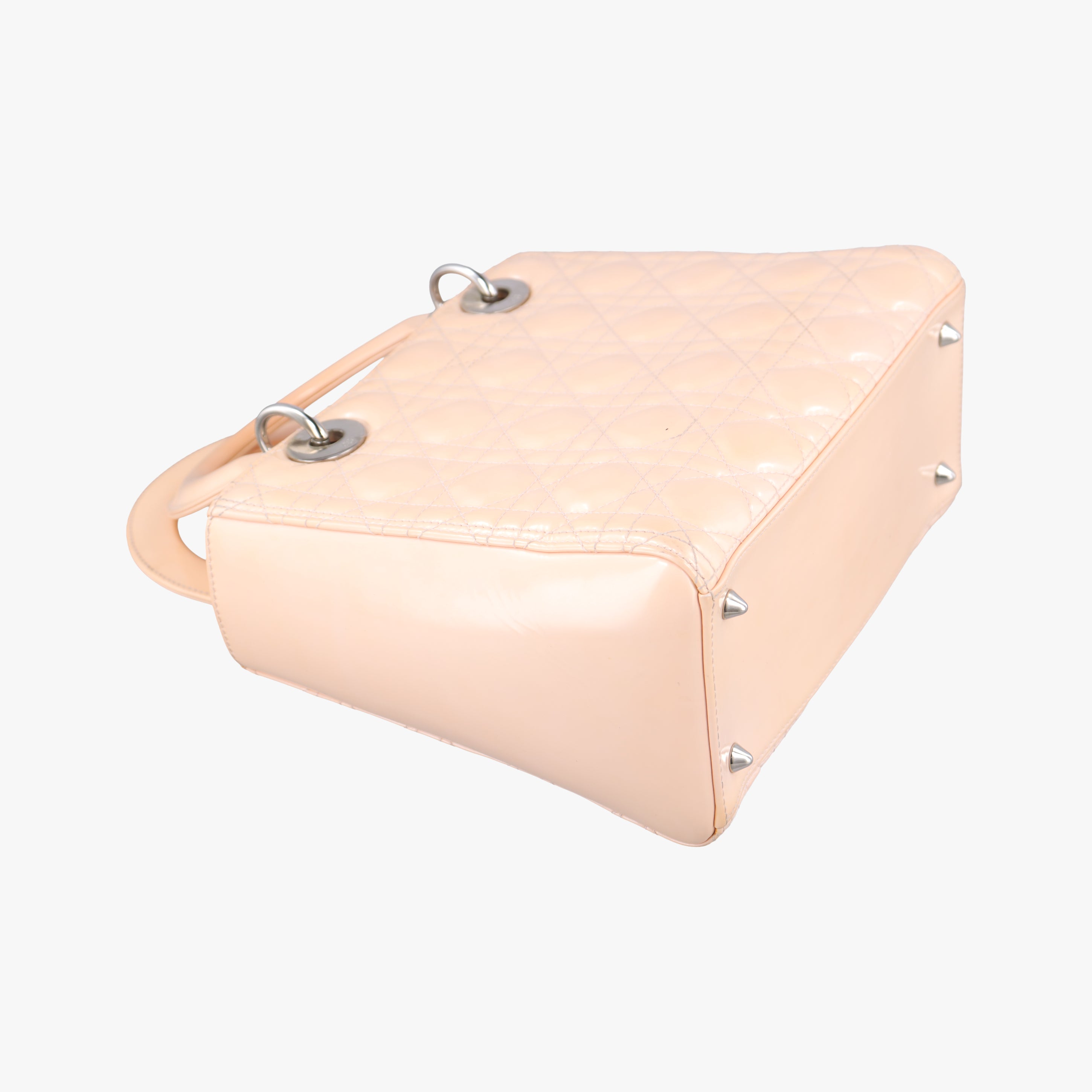 Lady Dior Beige Patent 09-BO-1104レディディオール ベージュ パテント 09-BO-1104