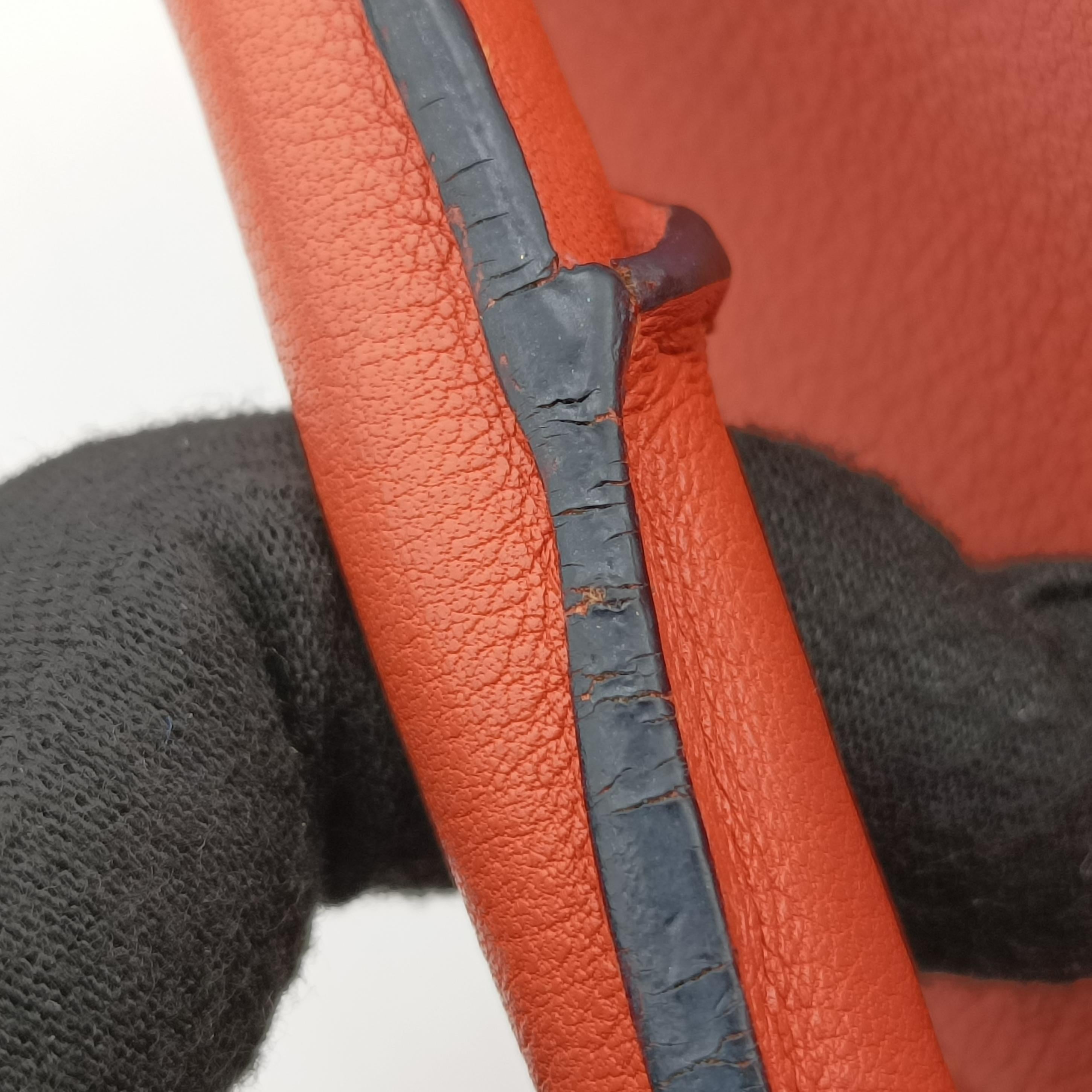 Puzzle Bag Medium Orange Leather 051509パズルバッグ ミディアム オレンジ レザー 051509