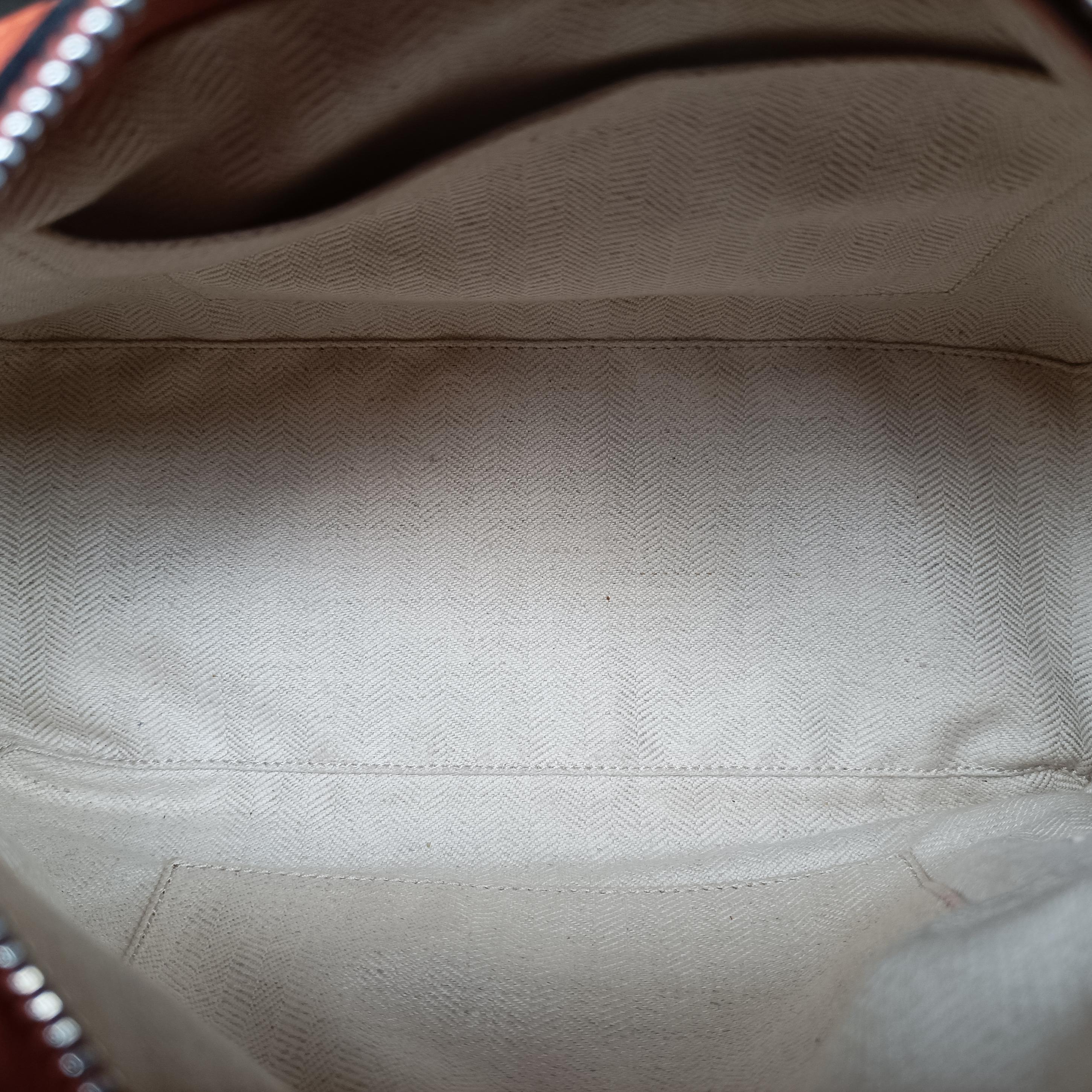 Puzzle Bag Medium Orange Leather 051509パズルバッグ ミディアム オレンジ レザー 051509