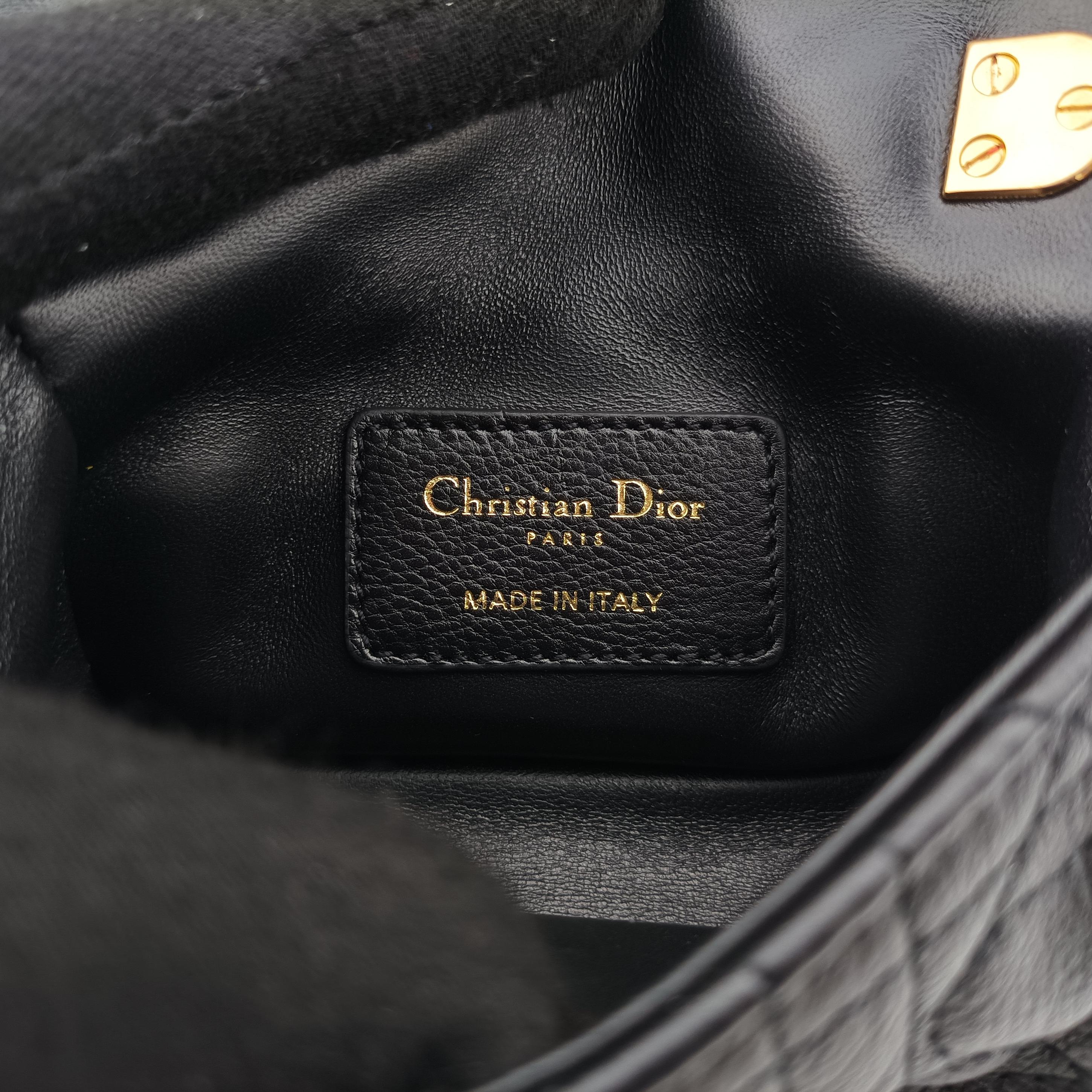 Caro micro Black Leather 40-MA-0251カロ マイクロ ブラック レザー 40-MA-0251