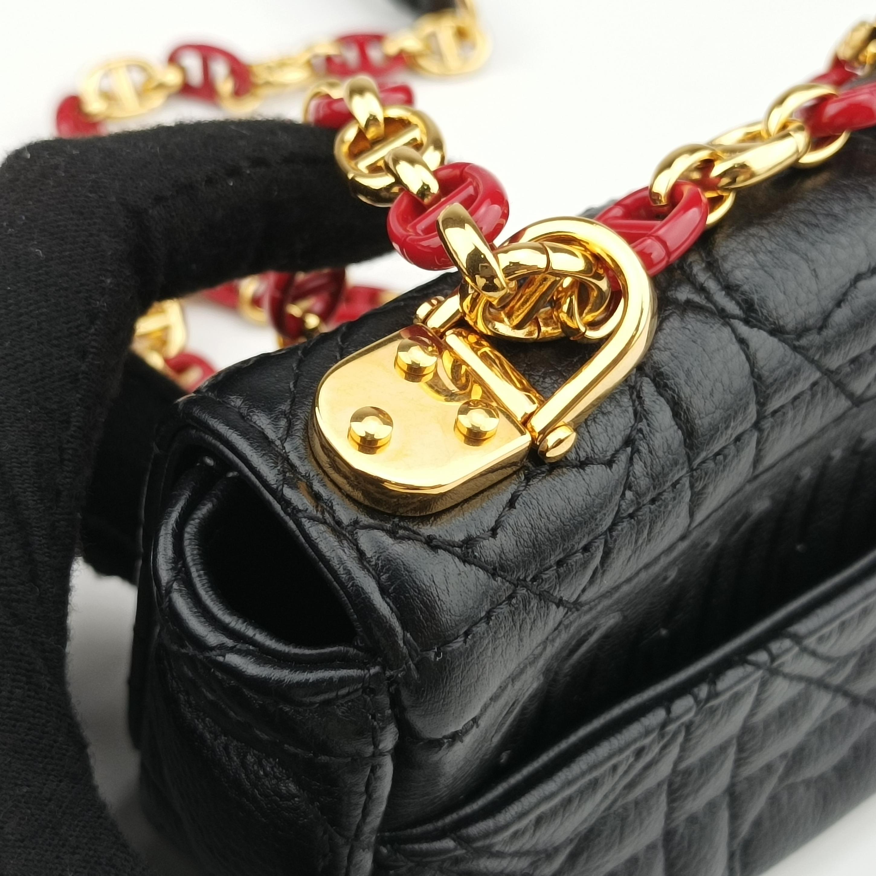 Caro micro Black Leather 40-MA-0251カロ マイクロ ブラック レザー 40-MA-0251