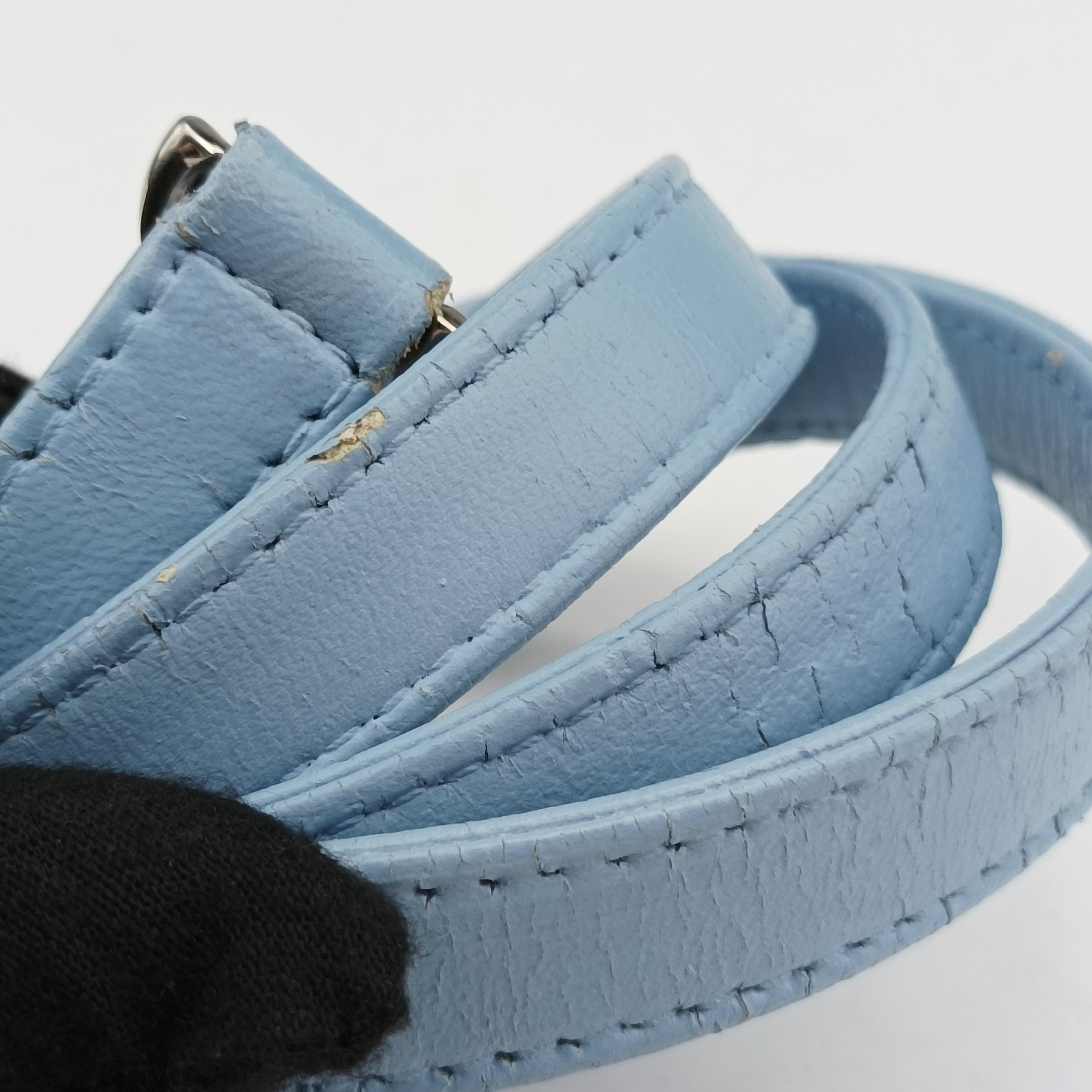 Lady Dior Blue lambskin 01-BO-0124レディディオール ブルー ラムスキン 01-BO-0124