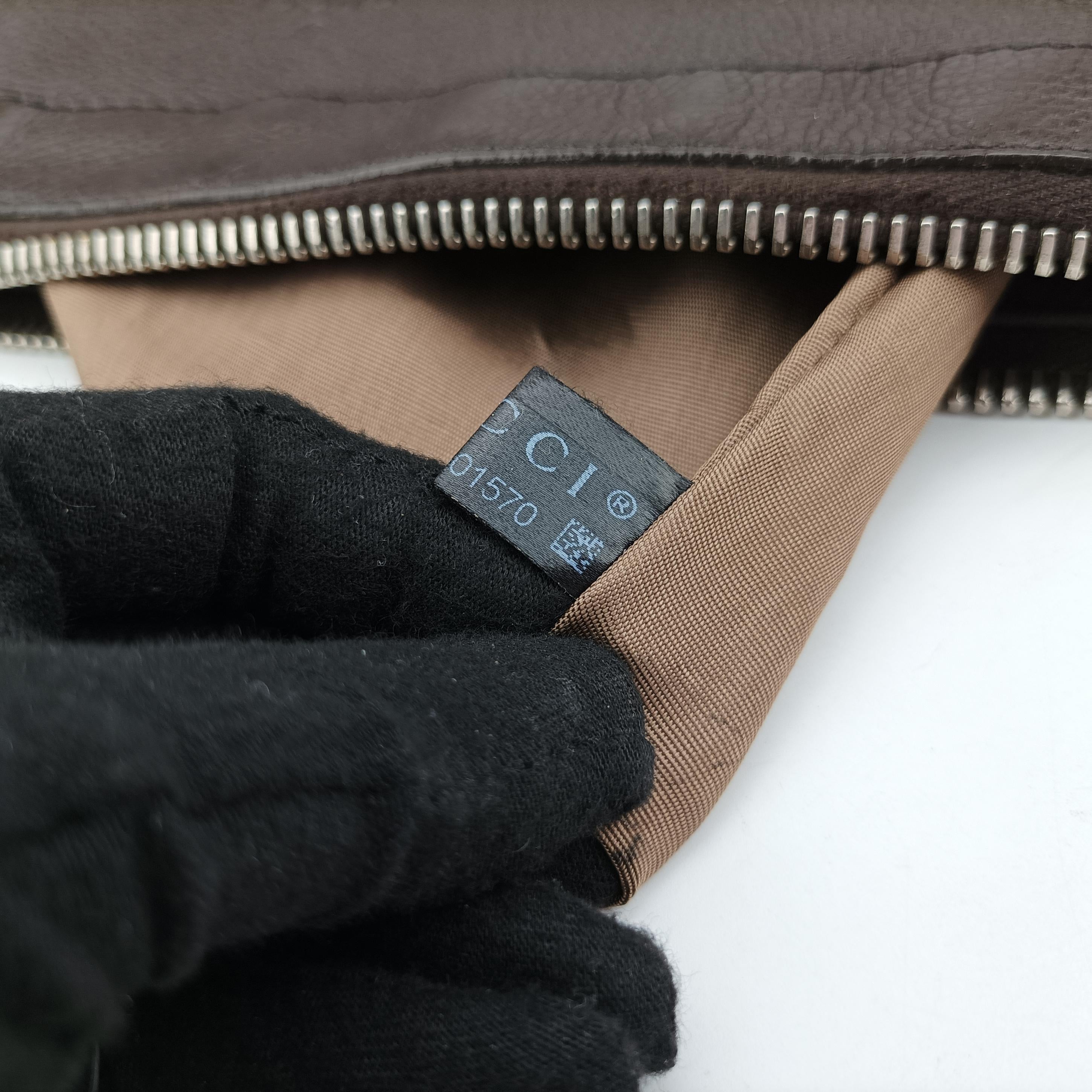 Messenger logo Brown Leather 233329 A012501570メッセンジャー ロゴ ブラウン レザー 233329 A012501570