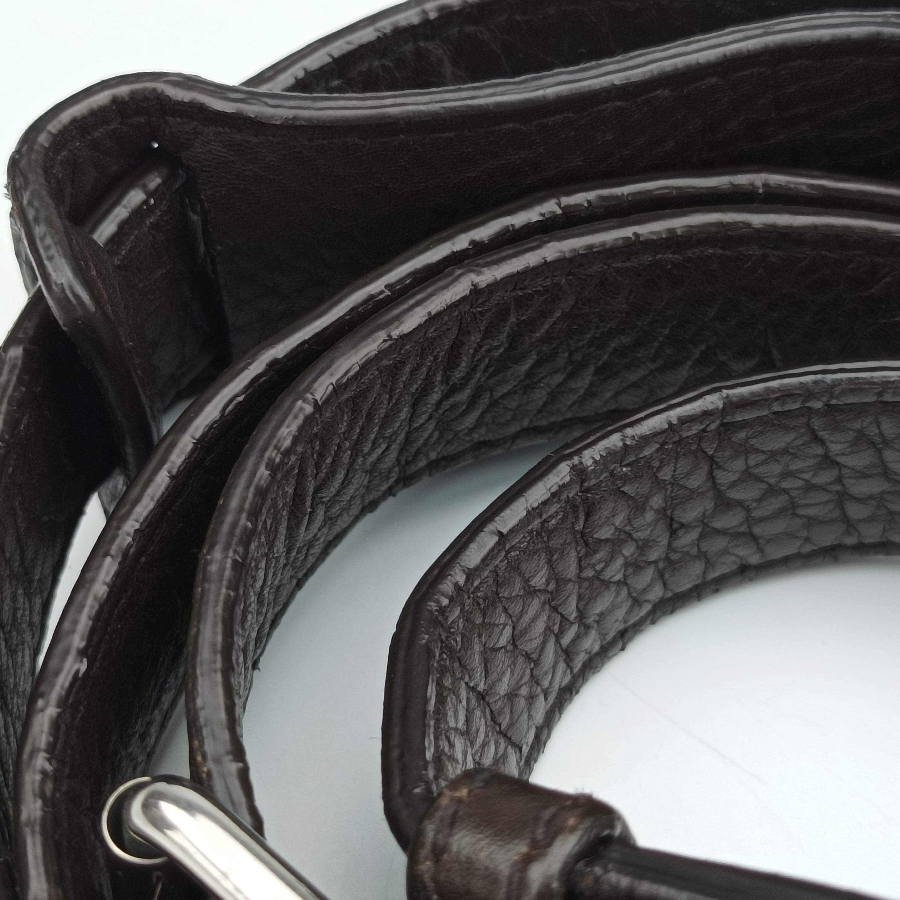 Messenger logo Brown Leather 233329 A012501570メッセンジャー ロゴ ブラウン レザー 233329 A012501570