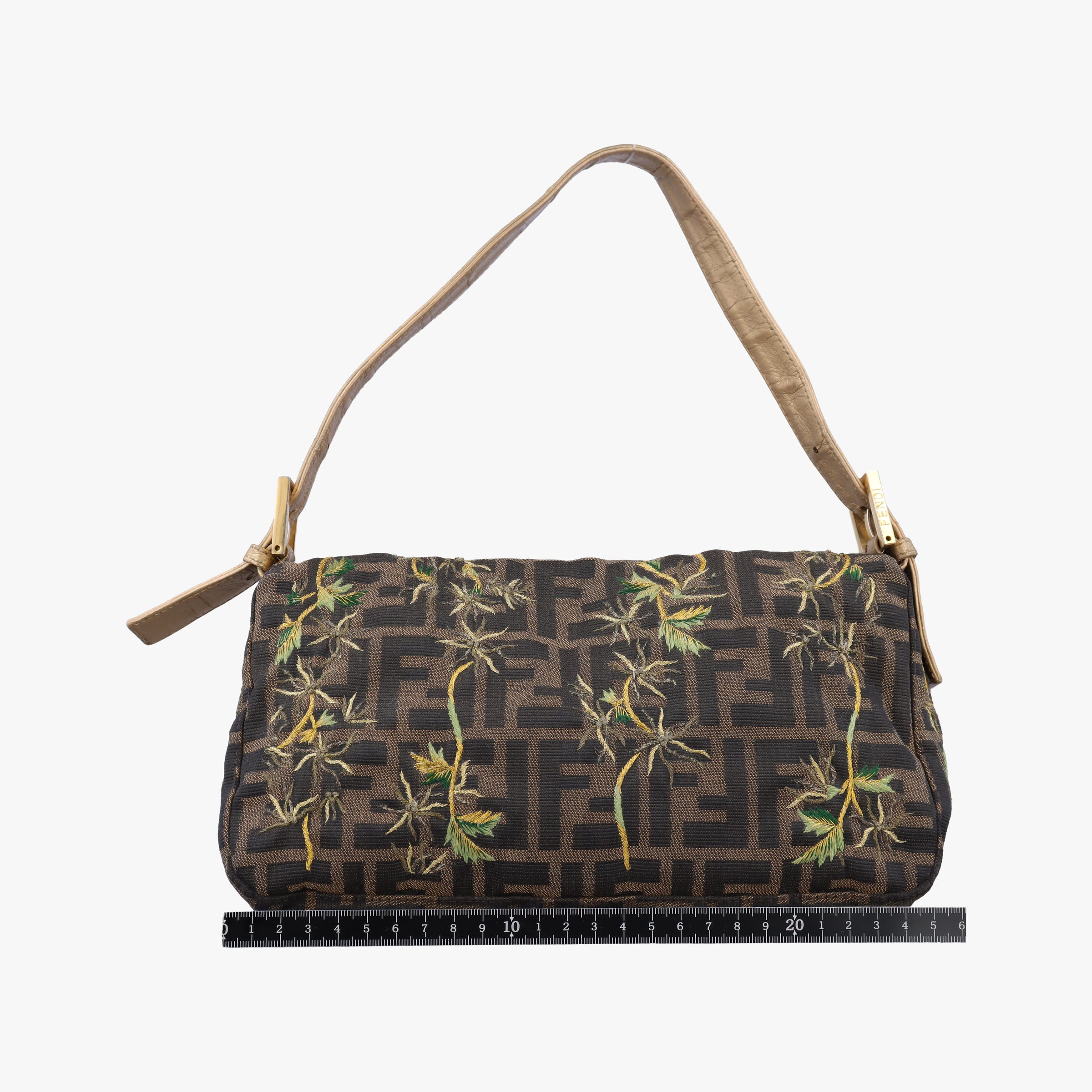 Baguette Brown×Multicolour canvas×leather Lot number unknownバケット ブラウン×マルチカラー キャンバス×レザー 製番不明