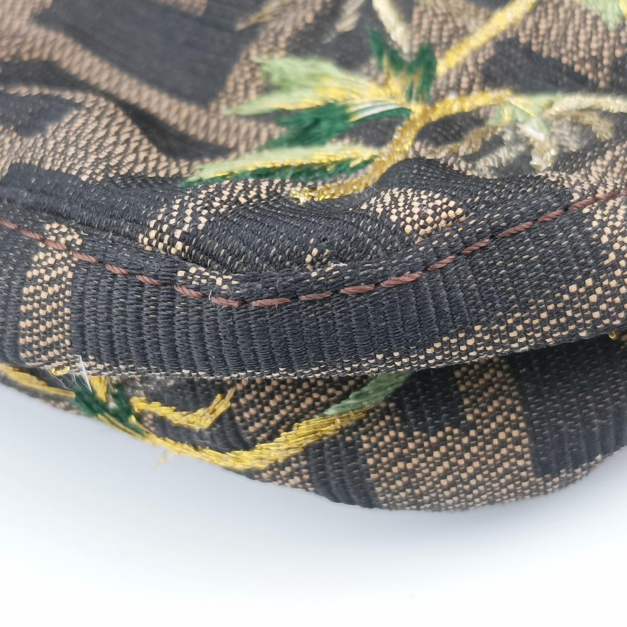 Baguette Brown×Multicolour canvas×leather Lot number unknownバケット ブラウン×マルチカラー キャンバス×レザー 製番不明