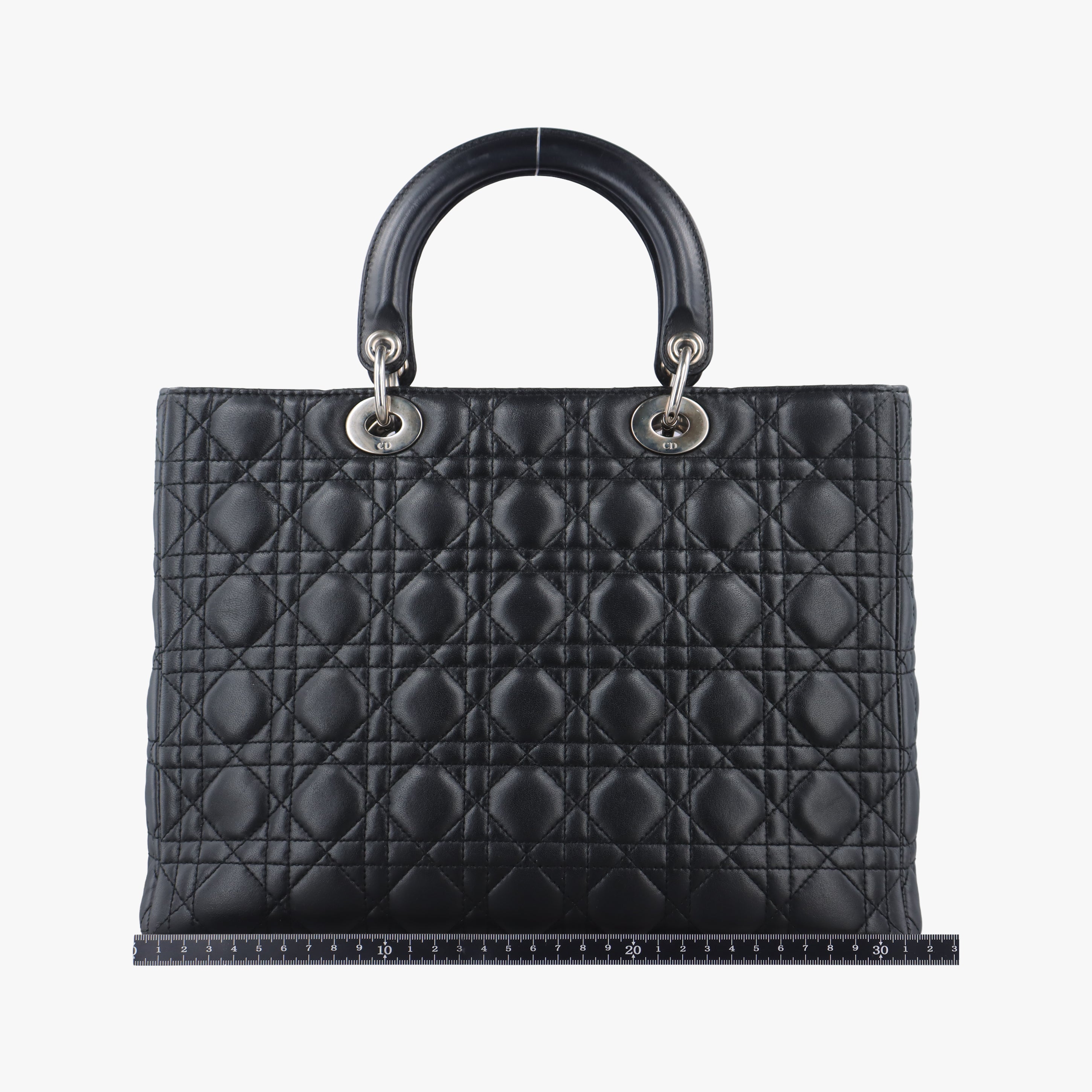 Lady Dior Black lambskin 05-MA-0049レディディオール ブラック ラムスキン 05-MA-0049