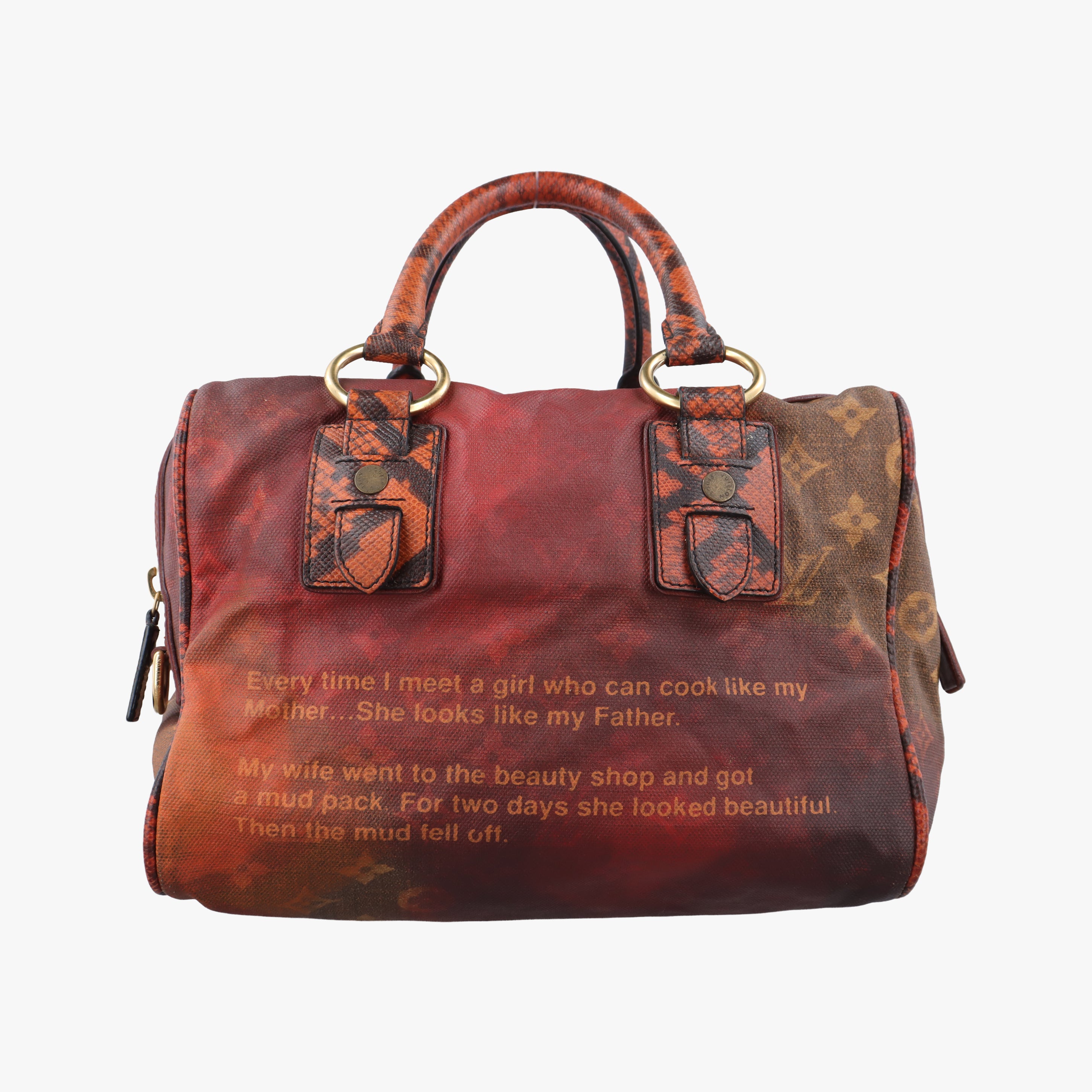 Man Crazy rouge×multicolor Monogram Jokes M95737 RC5017マンクレイジー ルージュ×マルチカラー モノグラム ジョークス M95737 RC5017