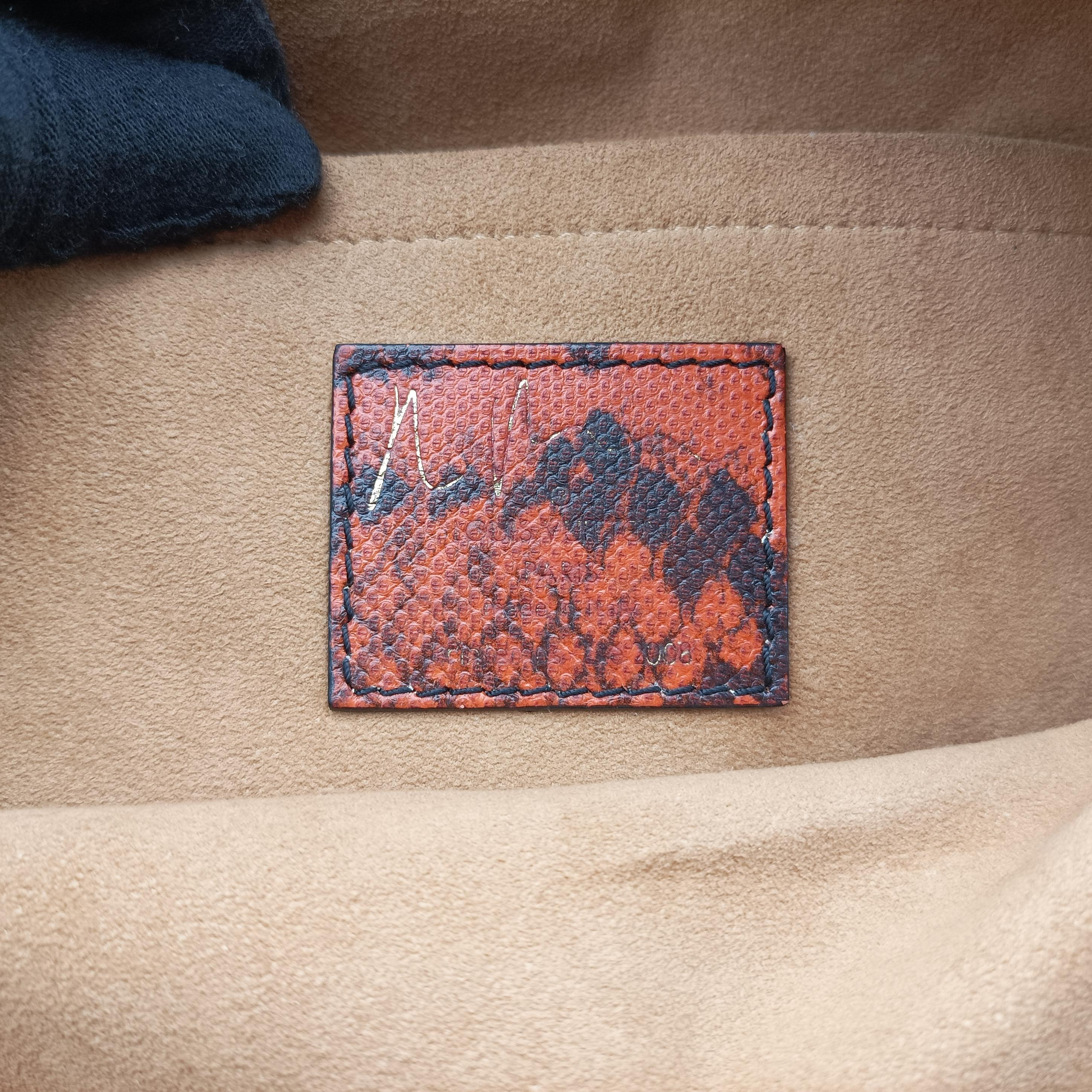 Man Crazy rouge×multicolor Monogram Jokes M95737 RC5017マンクレイジー ルージュ×マルチカラー モノグラム ジョークス M95737 RC5017