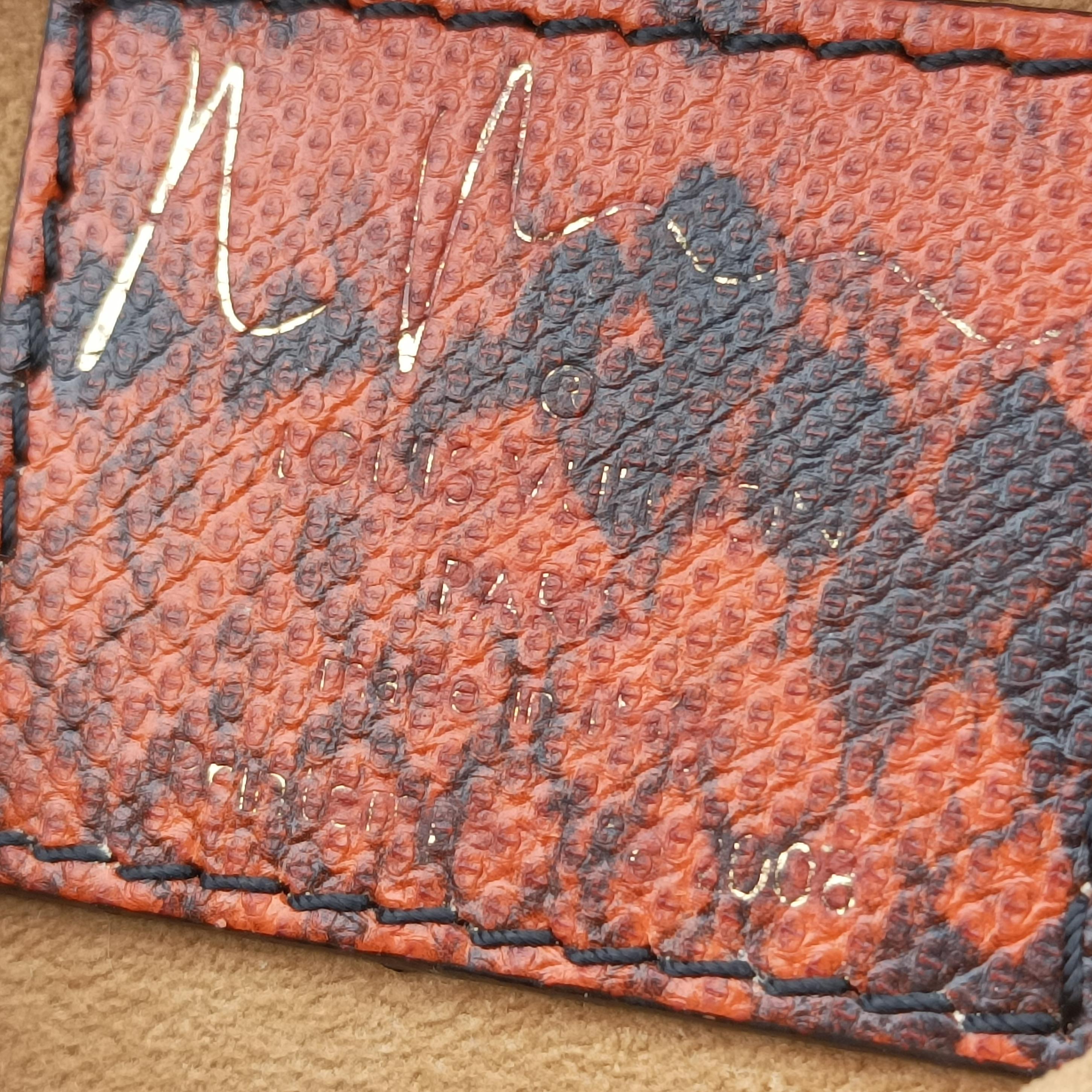 Man Crazy rouge×multicolor Monogram Jokes M95737 RC5017マンクレイジー ルージュ×マルチカラー モノグラム ジョークス M95737 RC5017