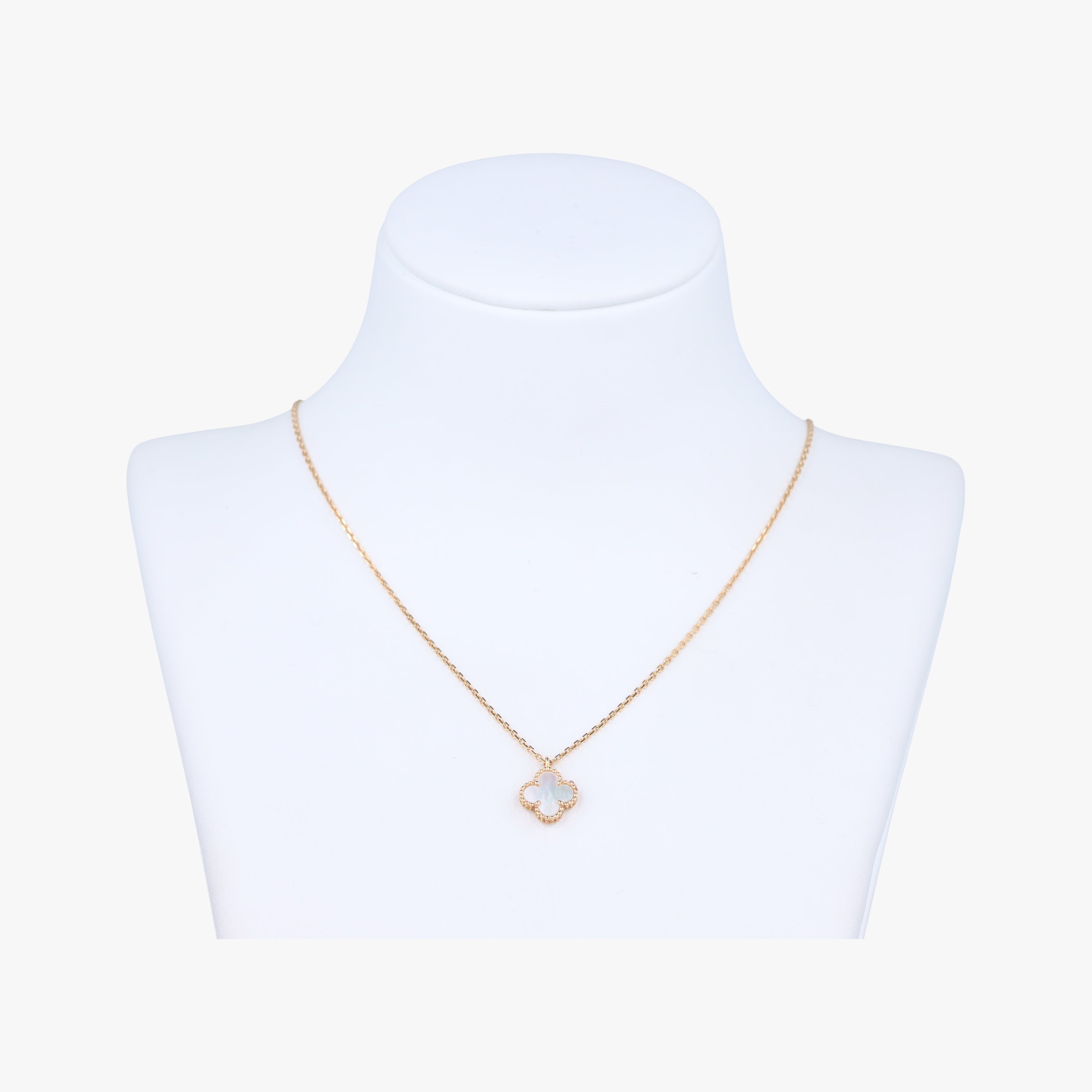 Sweet Alhambra Golden×White AU750 ARF69100 JD060007スイート アルハンブラ ゴールド×ホワイト AU750 ARF69100 JD060007