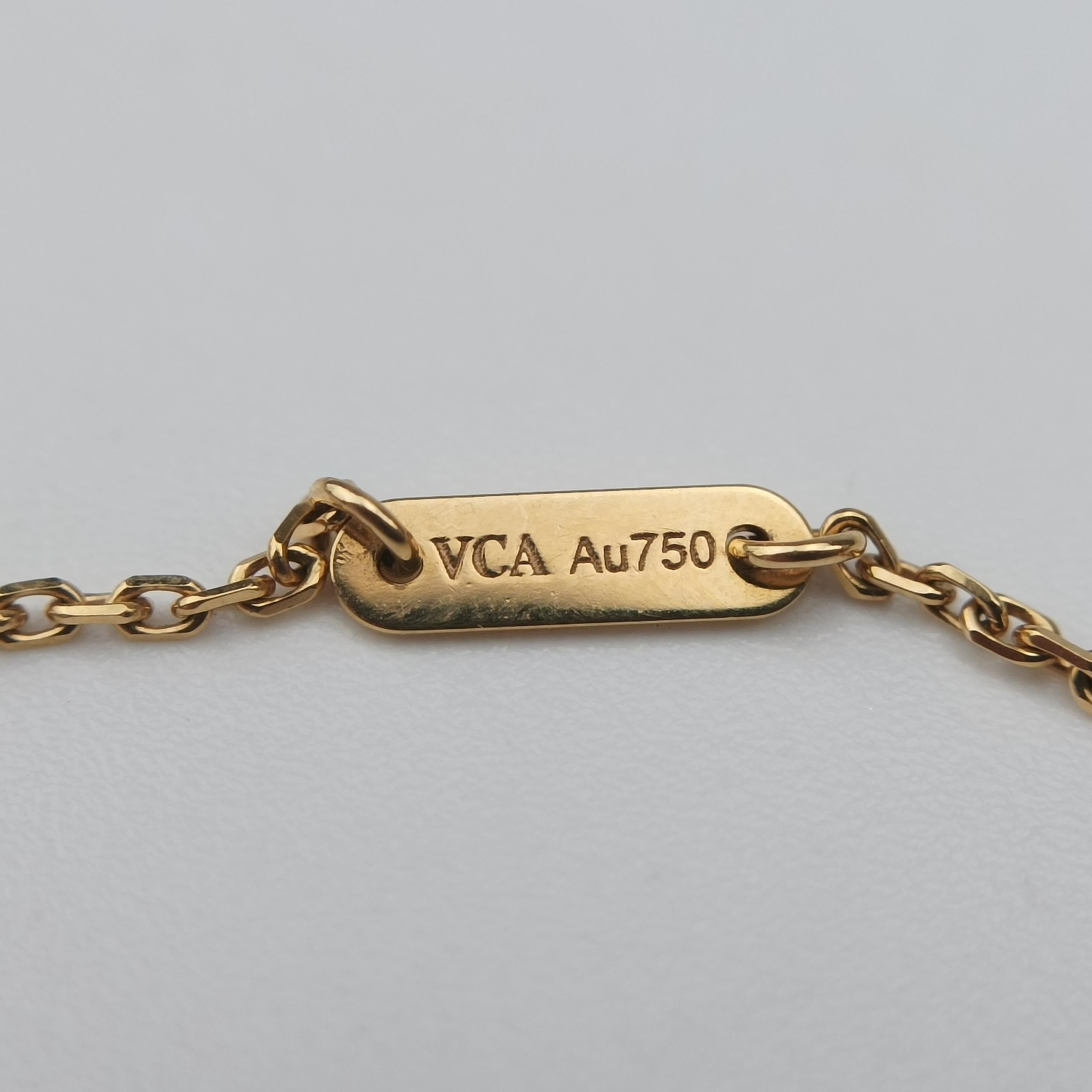 Sweet Alhambra Golden×White AU750 ARF69100 JD060007スイート アルハンブラ ゴールド×ホワイト AU750 ARF69100 JD060007