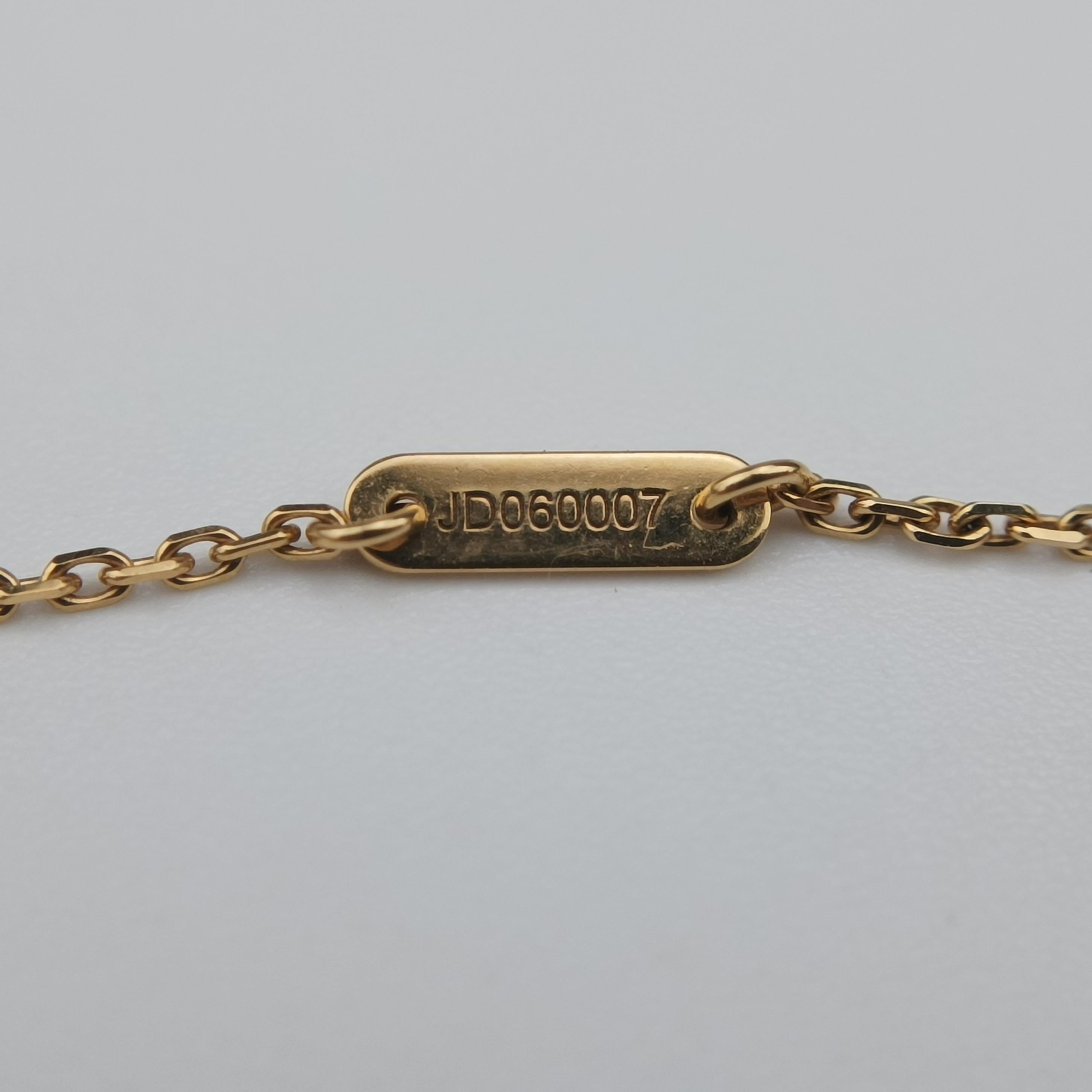 Sweet Alhambra Golden×White AU750 ARF69100 JD060007スイート アルハンブラ ゴールド×ホワイト AU750 ARF69100 JD060007